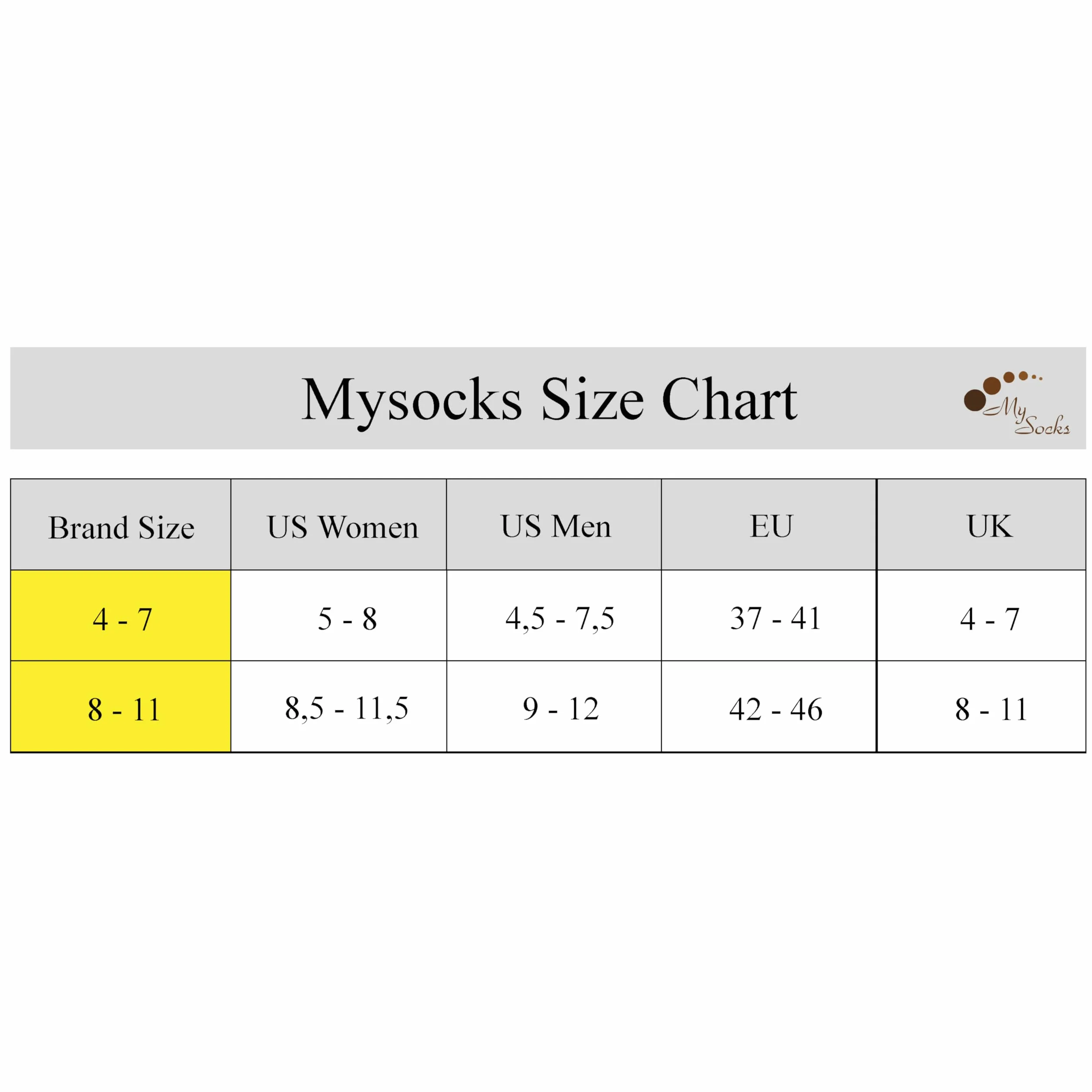 Mysocks Knee High Plain Socks