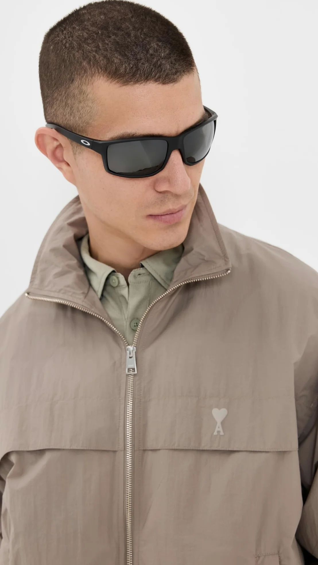 Oakley Męskie prostokątne okulary przeciwsłoneczne Oo9470 Gibston XL