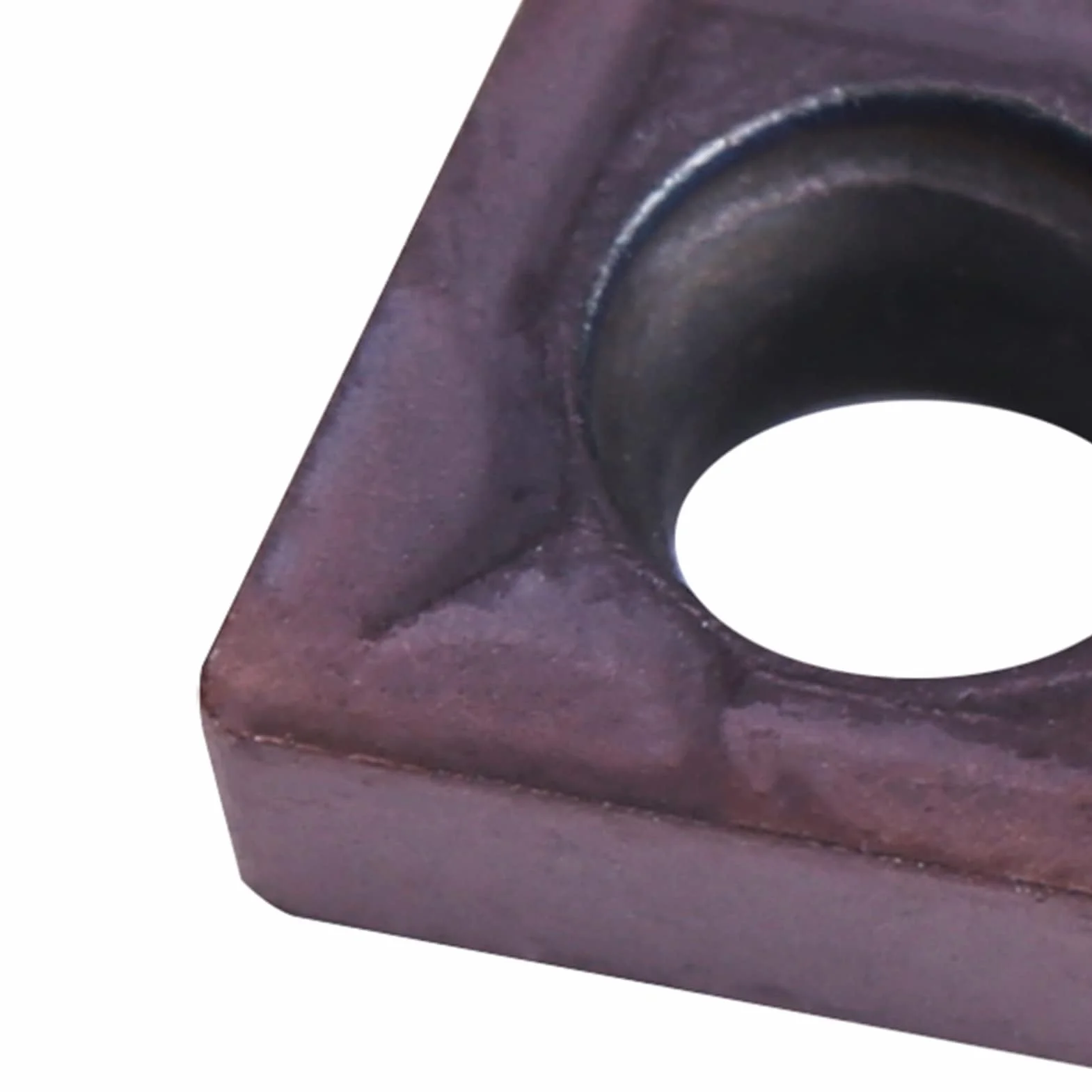 Płytki CNC, 10 szt. Płytki Tokarskie CNC CCMT060204 Hss, Cmt060204 Płytki Węglikowe VP15TF Węglik Fioletowy Brąz Końcówki Płytki Ostrza Nożyce Płytki Wieloostrzowe Tokarka