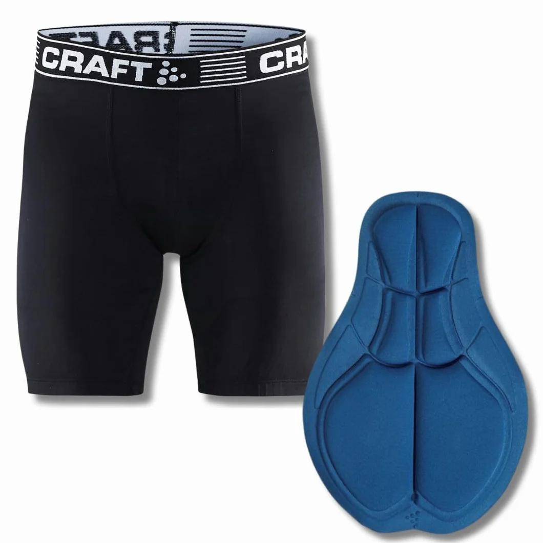 Craft Greatness Spodenki Rowerowe - Czarne/Białe, S