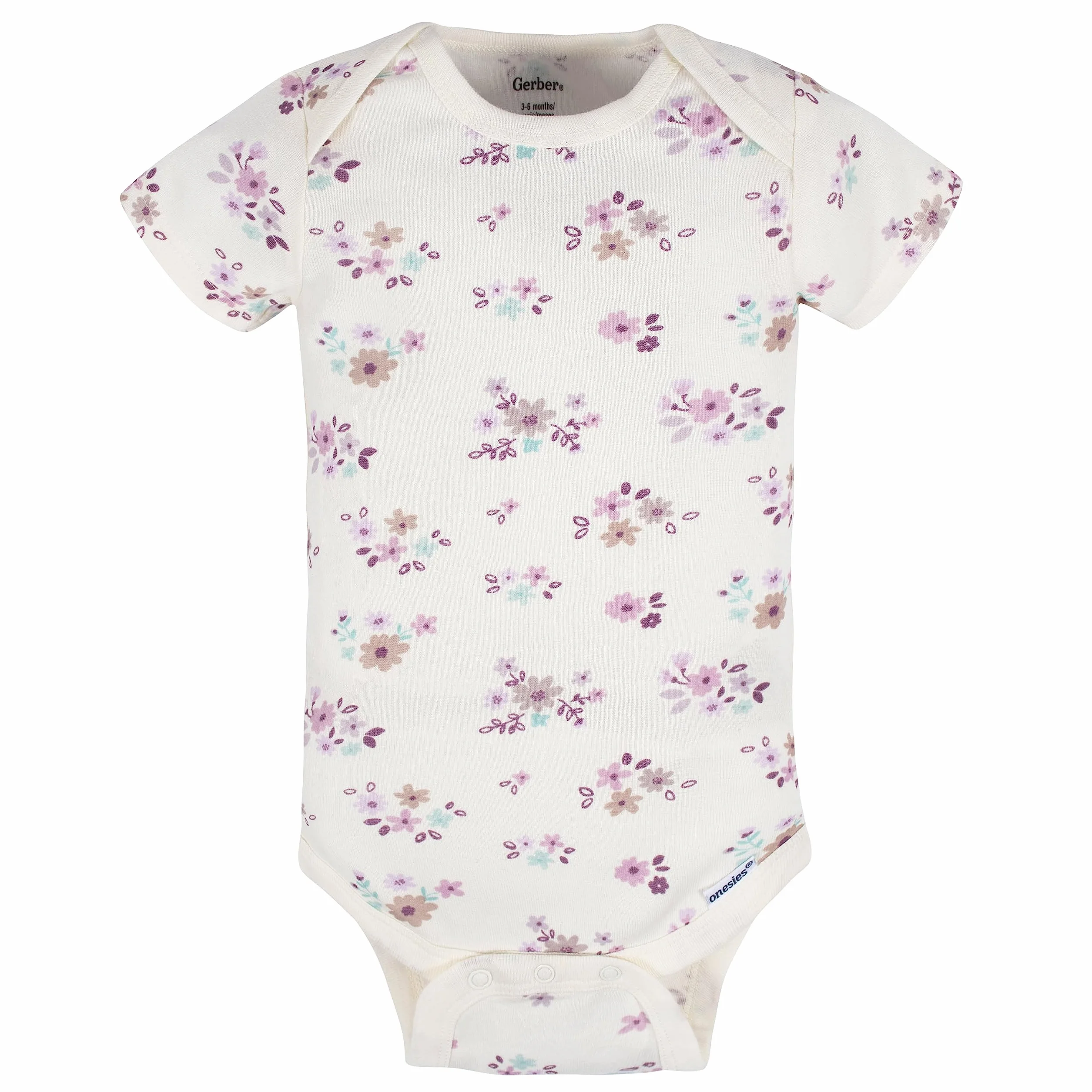 Gerber Baby 8-Pack Short Sleeve Onesie Bodysuits