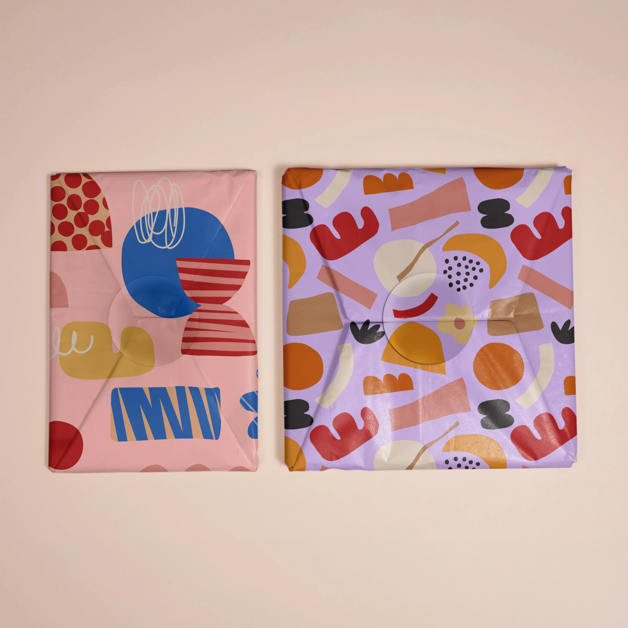 Colortouch Naklejki z Przezroczystymi Kropkami do Pakowania 3,8 cm Opakowanie 1000 sztuk