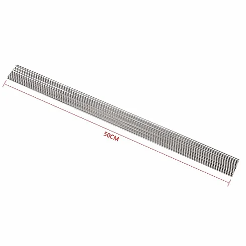 20 szt. 50 cm drut sprężynowy ze stali nierdzewnej - 0,2-3 mm (0,8 mm)