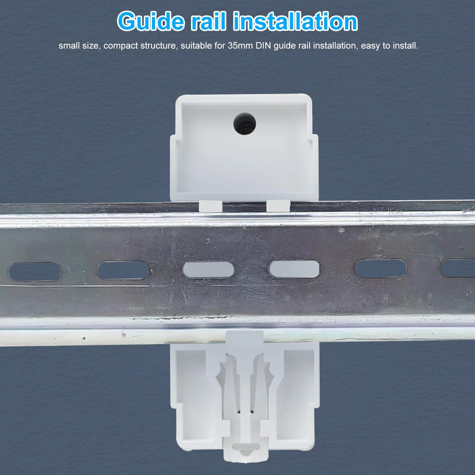 Jadeshay Stabilizator napięcia 220 V, 63 A 230 V, ochrona przeciwprzepięciowa WiFi na szynie DIN z kolorowym ekranem(WiFi)