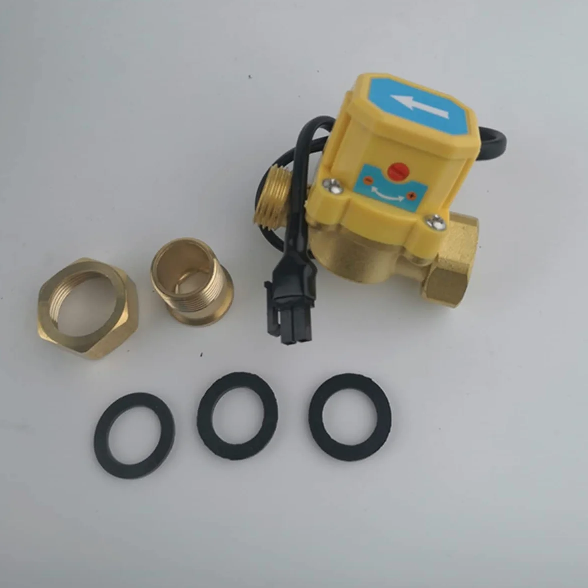 150W MałA Automatyczna Pompa WspomagająCa Prysznic 230V/50Hz Pompa ZwięKszająCa CiśNienie GorąCej Wody ¾" × ½" Wylot 25L/Min Mini Pompa WspomagająCa 15m Do Systemu Prysznicowego W CałYm Domu