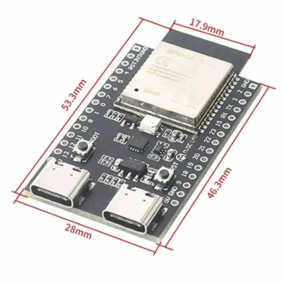 C6 deska do projektowania ESP 32 Core Board -C6 WiFi + Bluetooth Internet rzeczy Dual Typ-C ESP 32 Core Board -C6-DevKit C N4R2