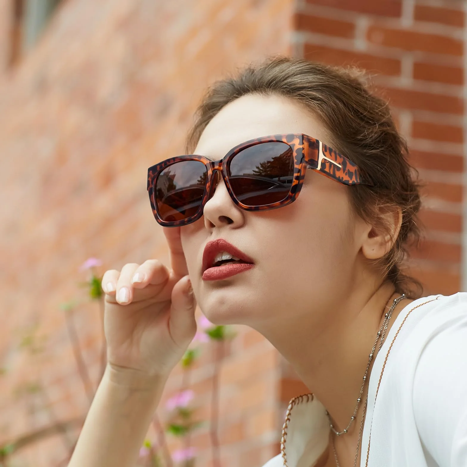 Face Shadow Okulary przeciwsłoneczne z polaryzacją, dla osób noszących okulary, ochrona przed promieniowaniem UV, ultra lekkie