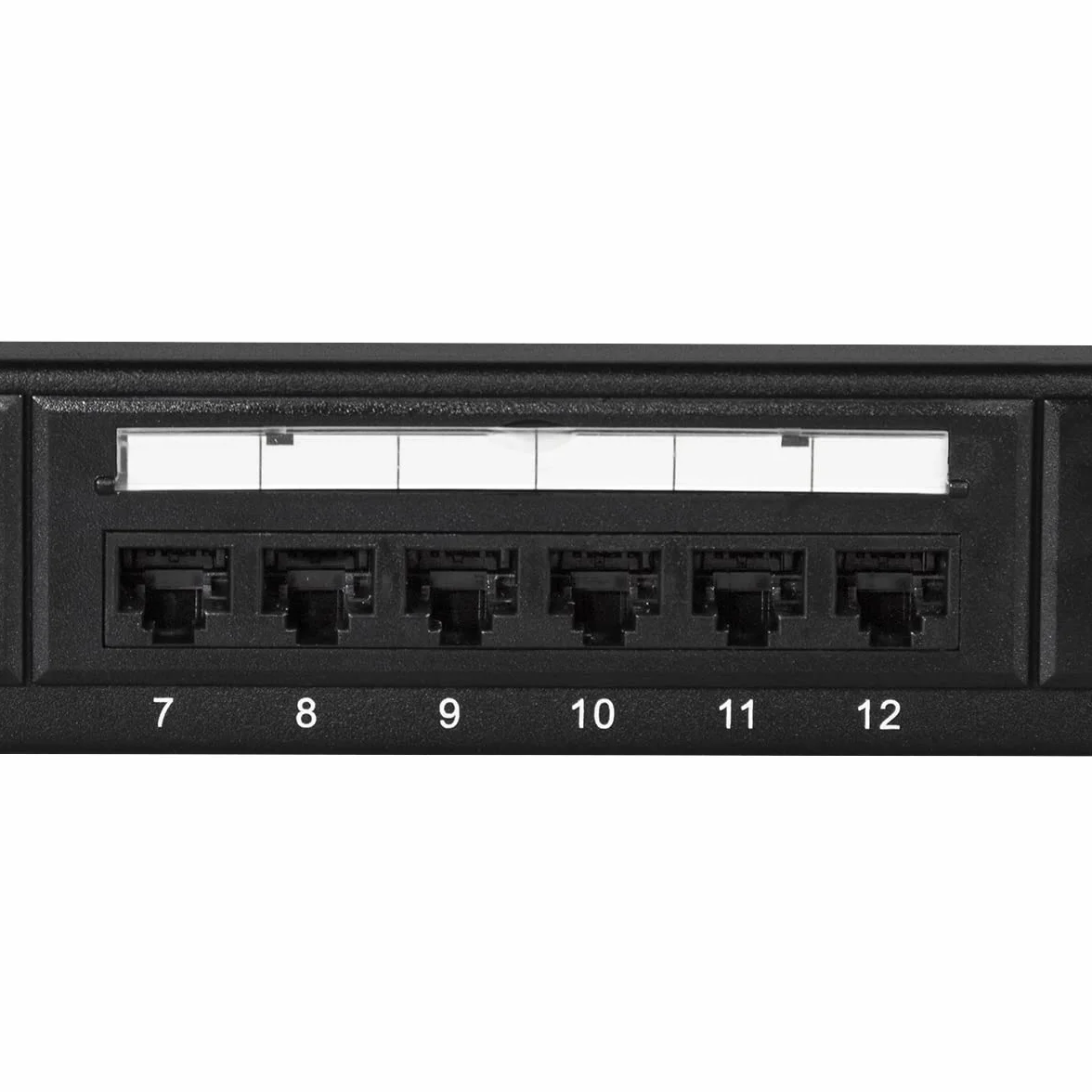 LogiLink Professional EconLine Cat.6 (250 MHz) Patch Panel - panel rozdzielający, 19", UTP (nieekranowany), 24 porty (RJ45)