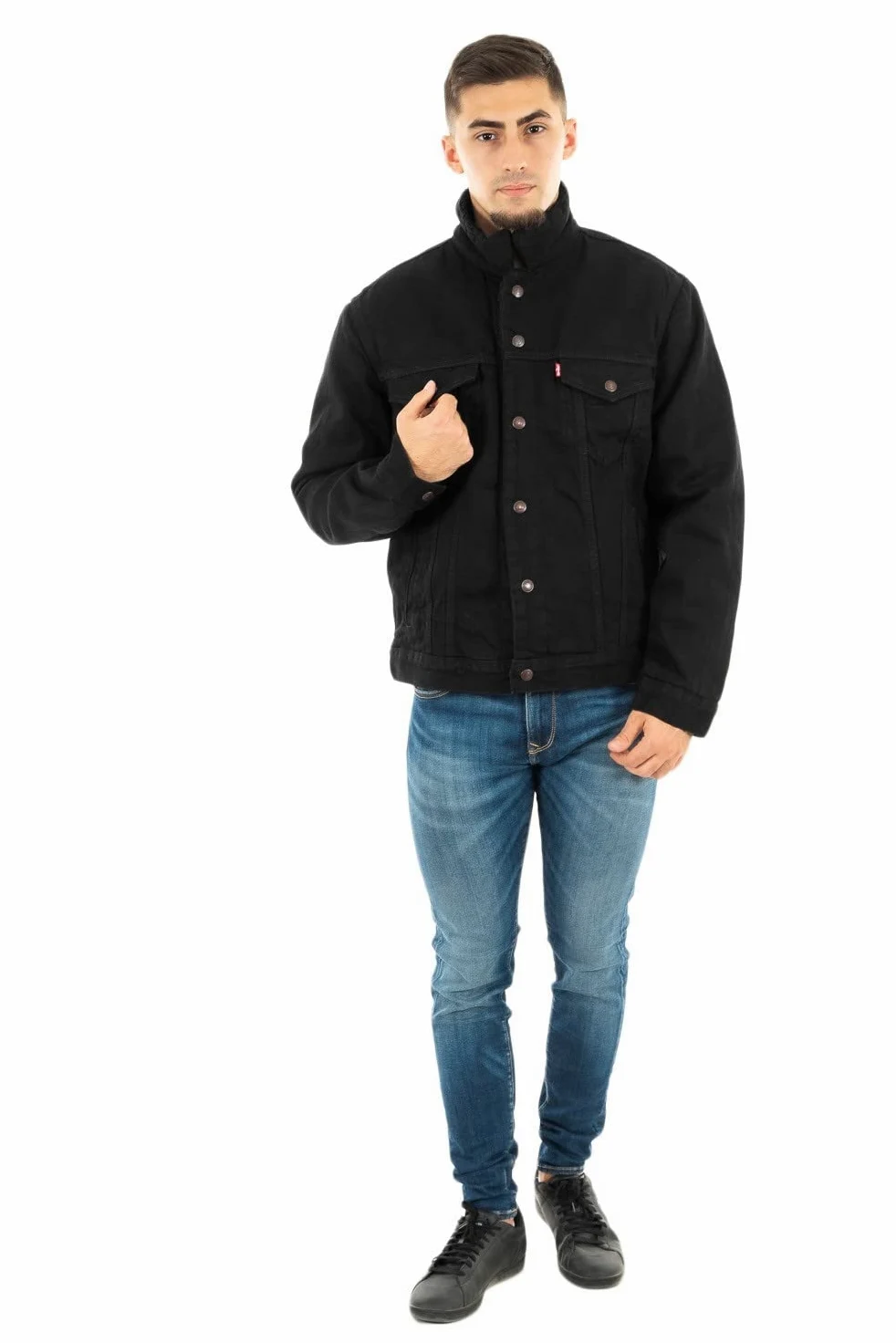Levi's Type 3 Sherpa Trucker Kurtka Mężczyźni,Berk,S