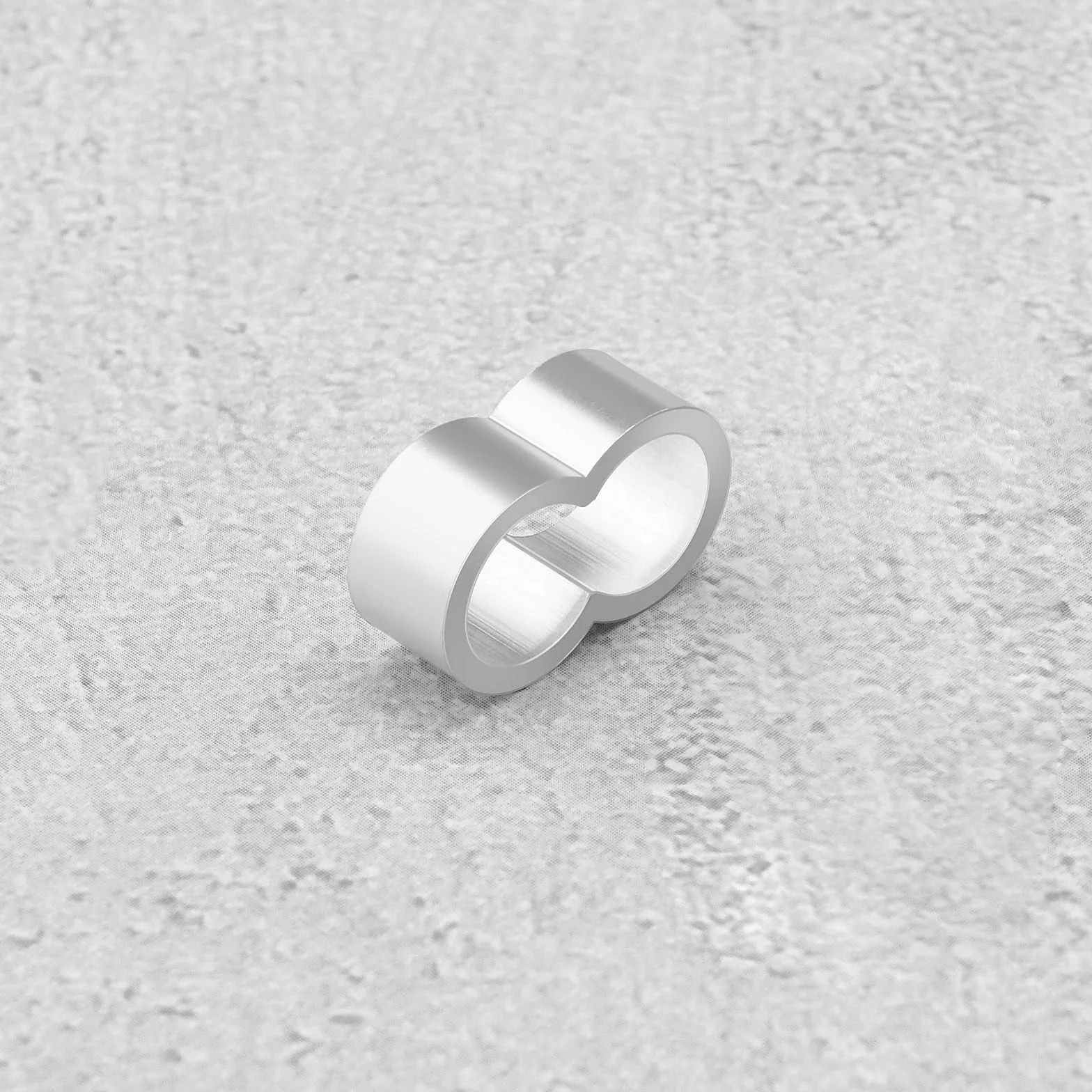 50 szt. zaciski dławika linowego aluminiowe zaciski do prasy kompatybilne z linami napinającymi 8 mm, tulejami zaciskowymi, akcesoria srebrne