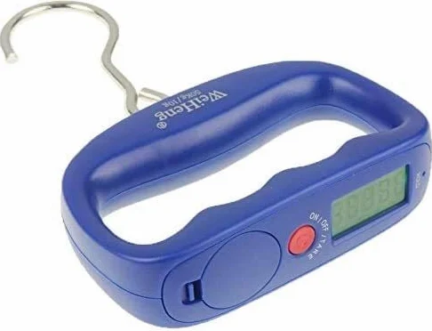 Przenośna cyfrowa waga kuchenna mini 50 kg/10 g przenośna waga elektroniczna bagaż hak waga sprężynowa, odpowiednia do różnych scen wagi