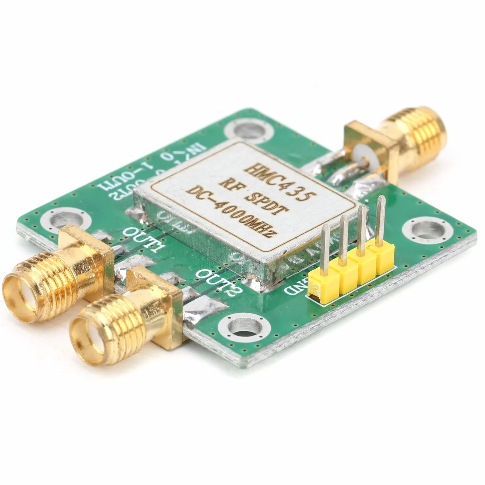 Moduł przełącznika RF, przełącznik RF SPDT jednobiegunowy podwójny rzut moduł przełącznika RF wysoka częstotliwość DC-4000 MHz