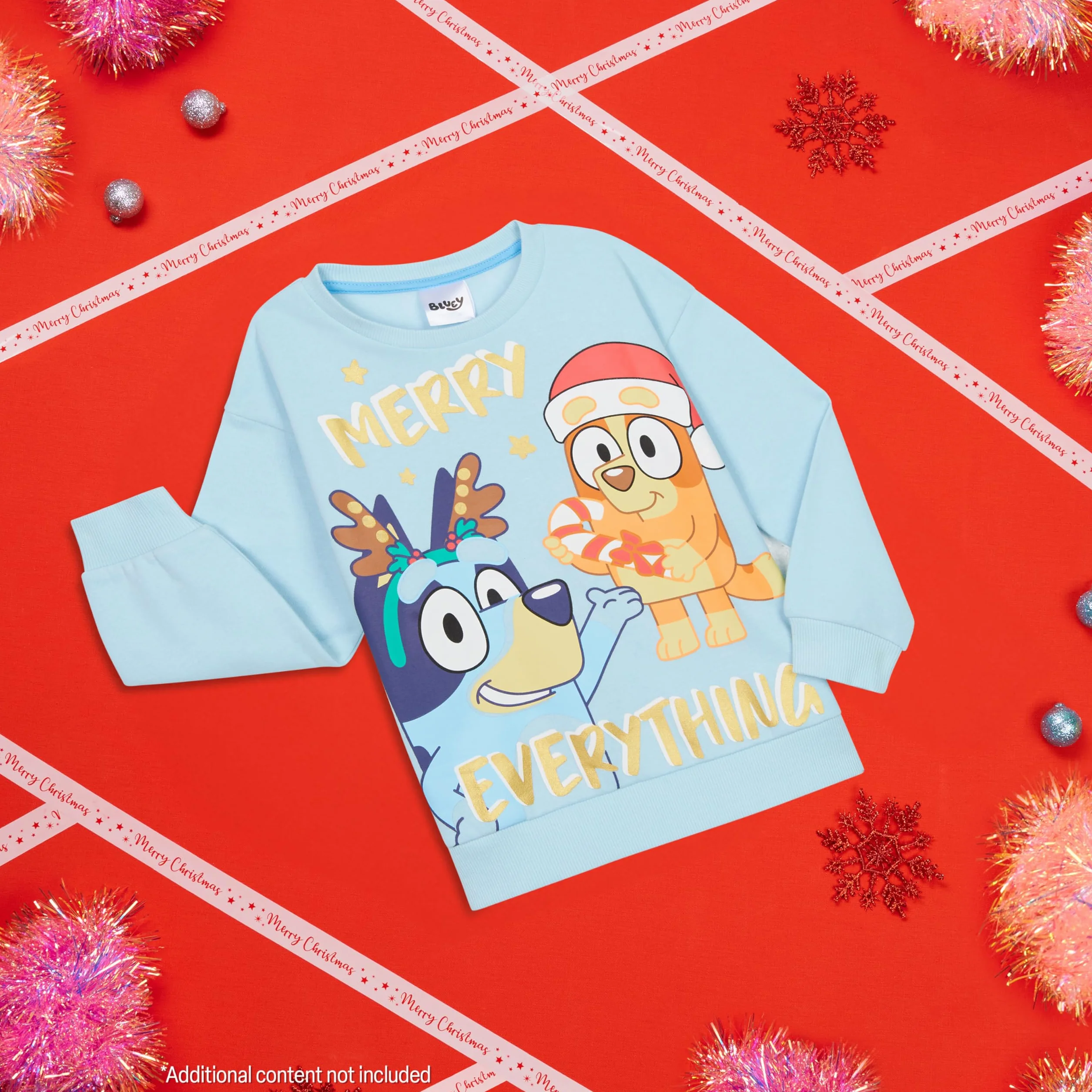 BlueY Dziewczęcy sweter bożonarodzeniowy, przytulny sweter dziecięcy z motywem – prezent dla dzieci