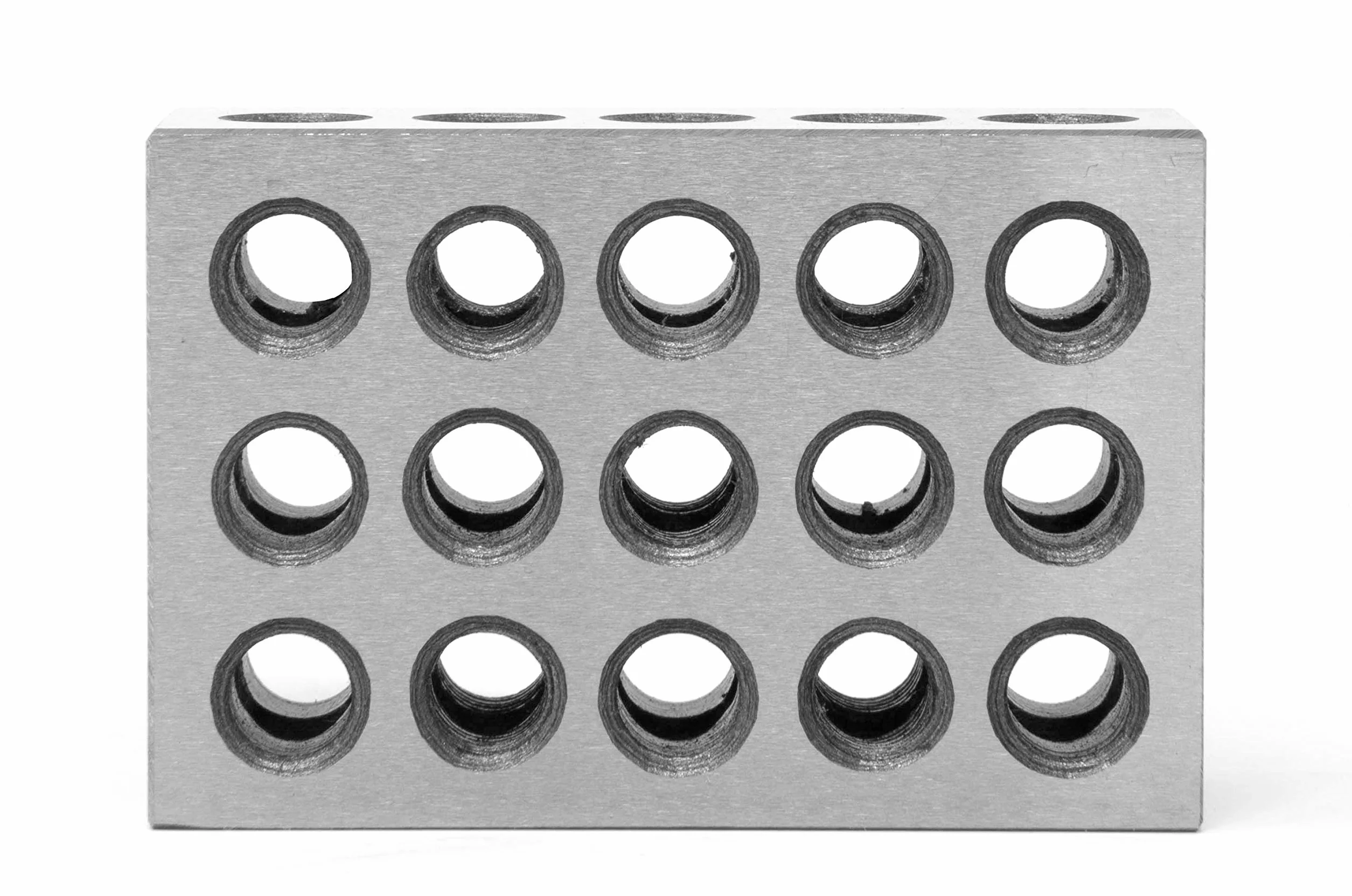 WEN 10457 Precyzyjne bloczki 123, hartowana stal, dwupak, 75 x 50 x 25 mm
