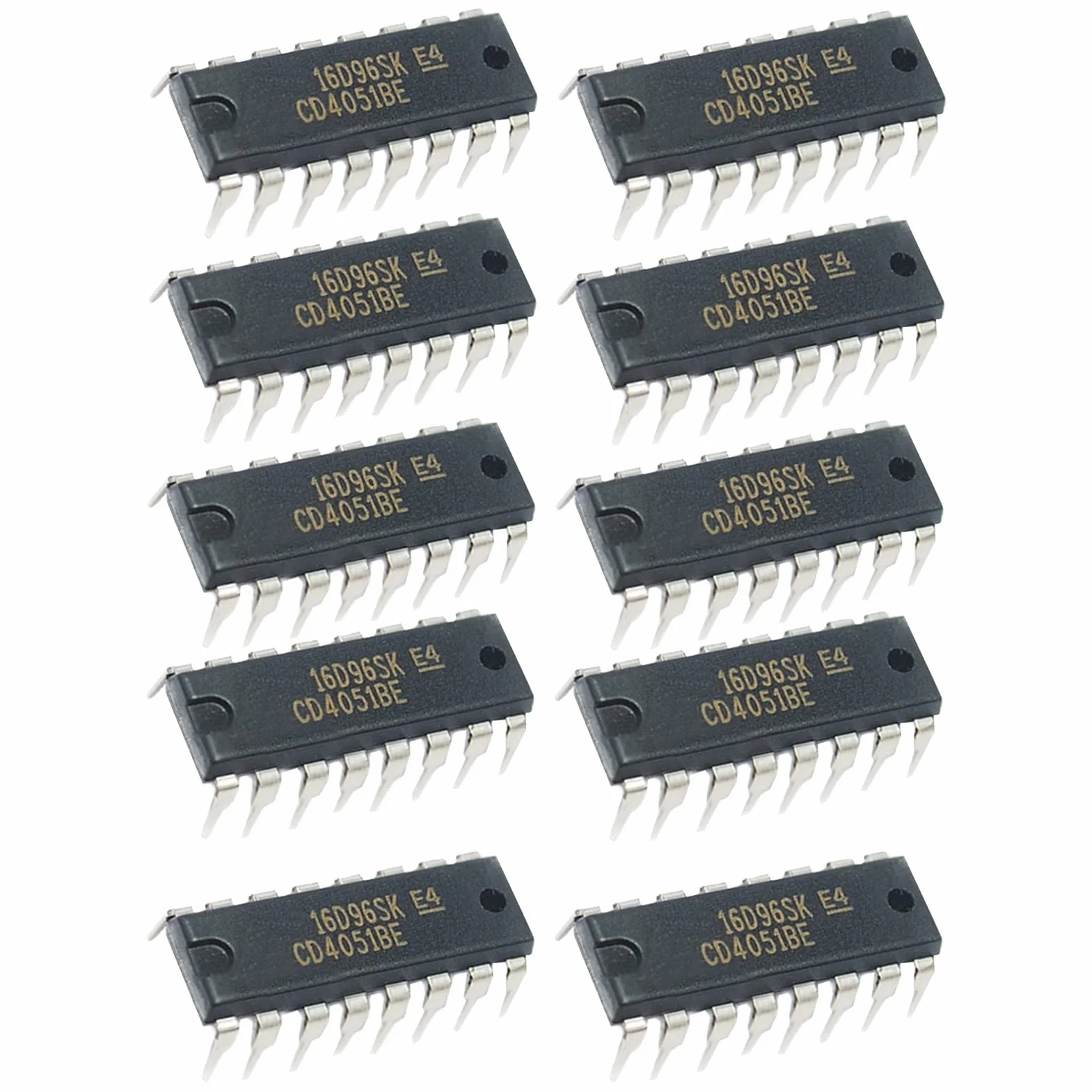 Jadeshay Chipset IC, 10 sztuk/partia CD4051BE Chipset IC Chipset Precyzyjne komponenty elektroniczne