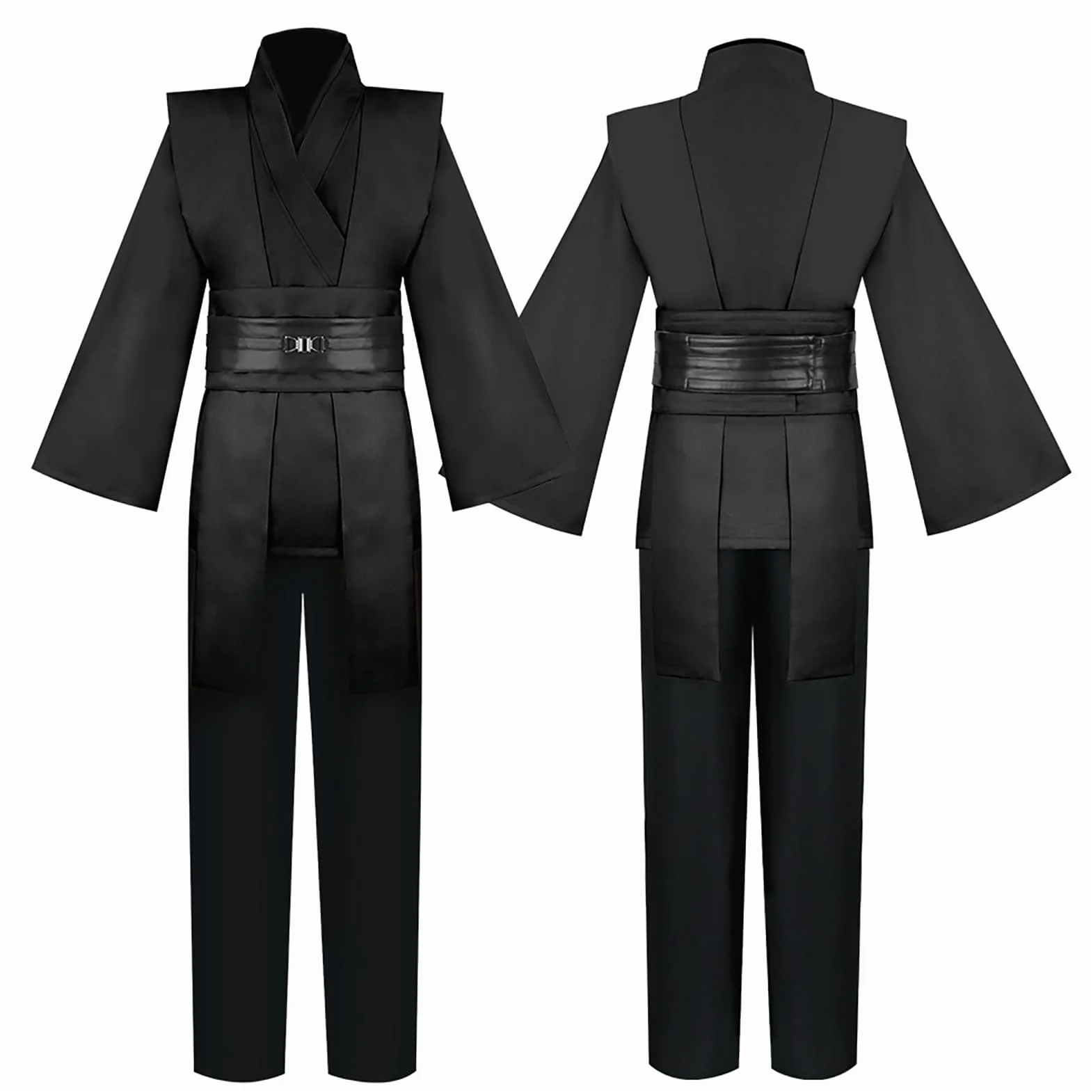 Gothden Jedi, tunika, kostium, szlafrok z kapturem, rycerz, fantazyjny pełny zestaw, halloween, cosplay, dla dorosłych mężczyzn