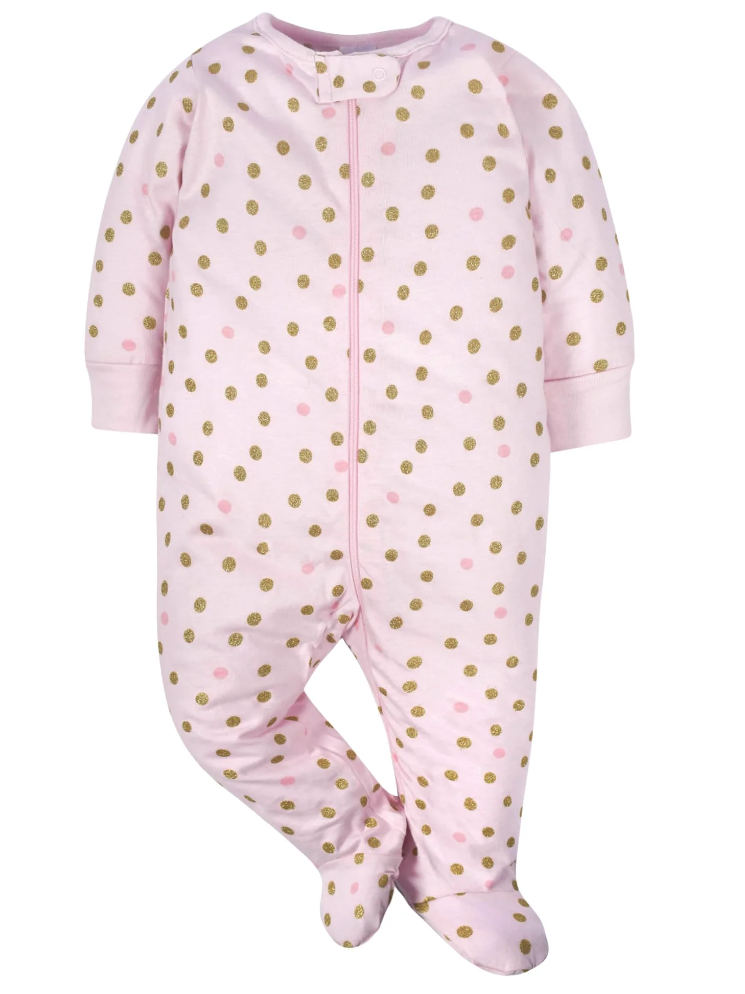 Gerber Kapcie dla niemowlęcia/dziecka Niemowlęta - dziewczynki 4-pack Sleep 'N Play