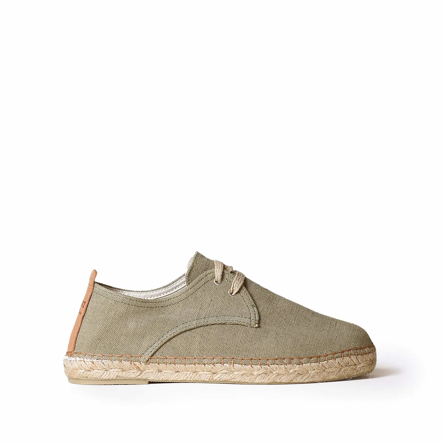 TONI PONS DIXON -Toni Pons men's lace-up espadrille made of cotton fabric.