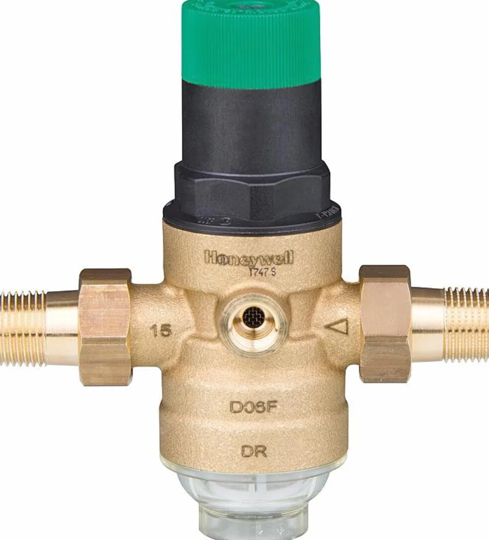 Honeywell Braukmann reduktor ciśnienia D06F 1" A ze śrubami