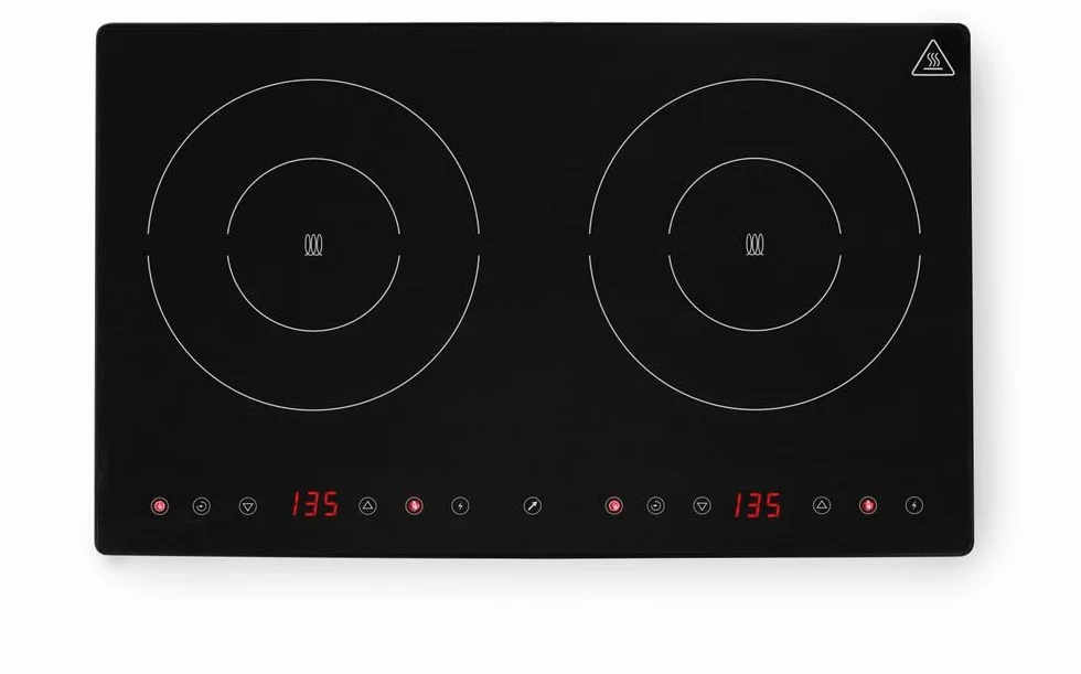 HENDI Kuchenka indukcyjna podwójna Black Line 2000W+ 1500W