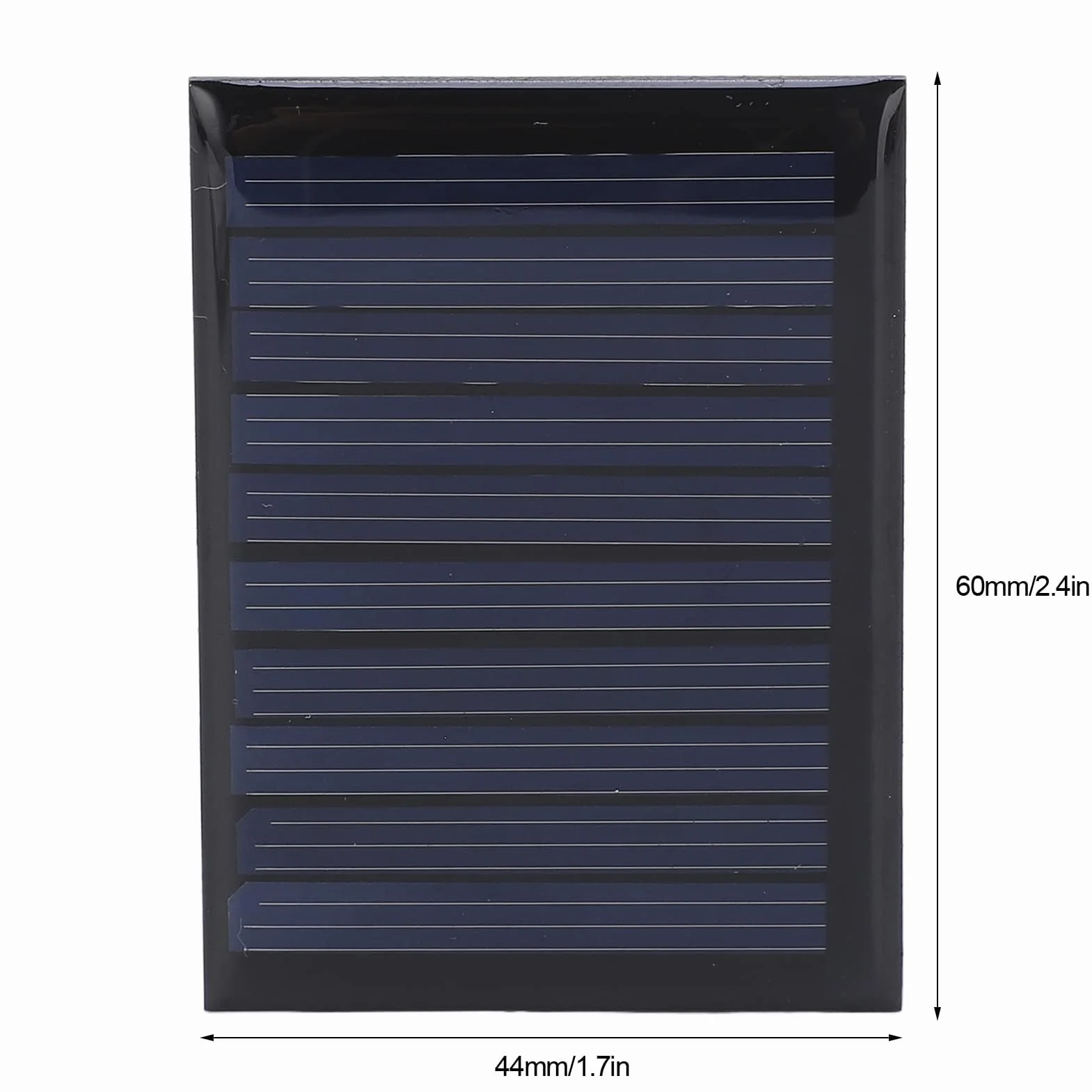 2 szt. 5V 50mA moduł Epoksydowy Zasilany energią słoneczną, 60x40mm, Płyta Mini Panel Słoneczny Polikrzemowy