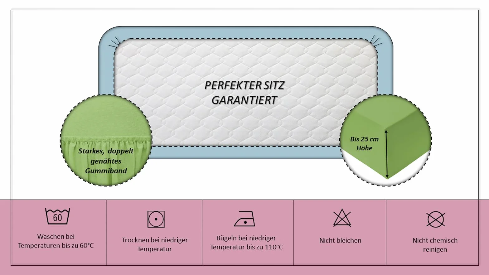 TM Maxx Prześcieradło z gumką z dżerseju dla niemowląt i dzieci ze standardem Öko-Tex (białe 001, 80 x 160) prześcieradło z gumką ze 100% bawełny