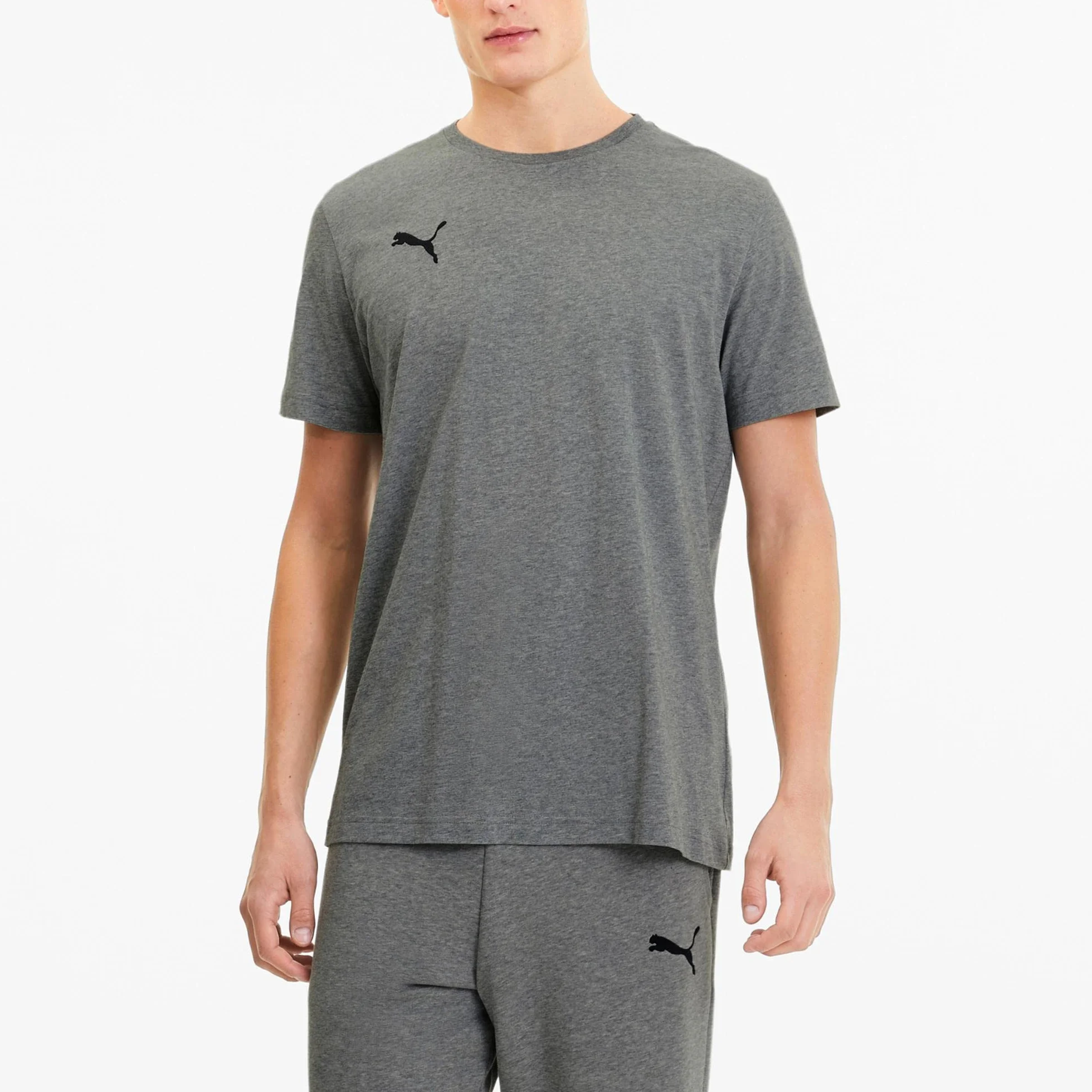 PUMA Teamgoal 23 Casuals Tee T-shirt Mężczyźni, Szary, XXL