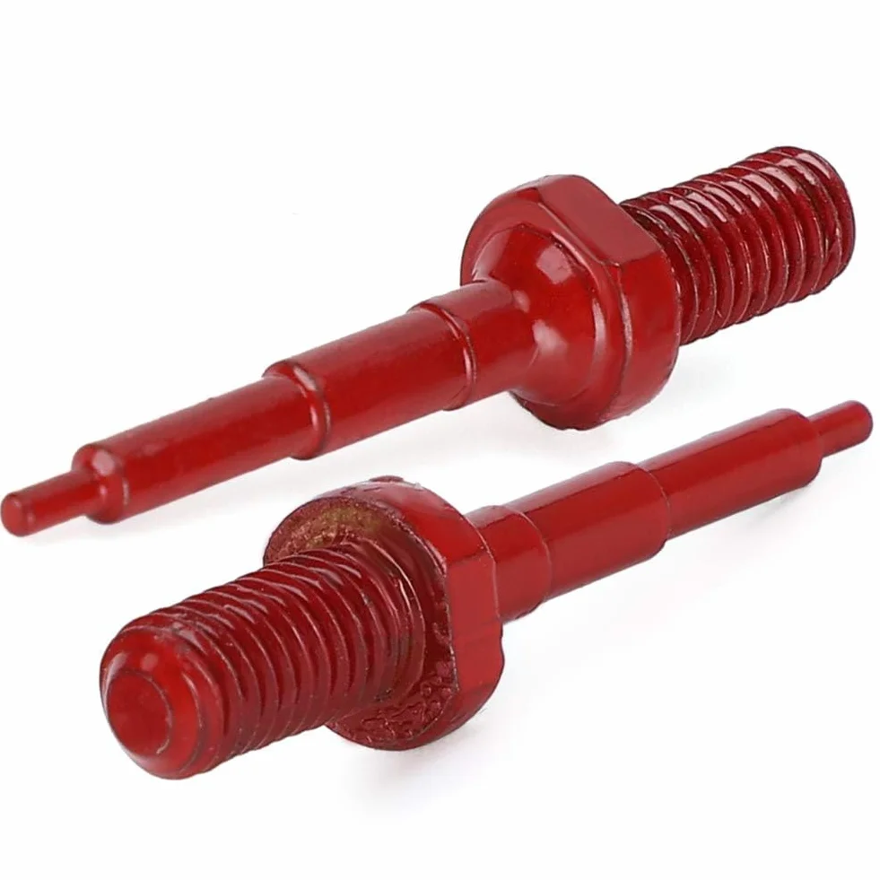 2 szt. Naszywki na ucho Szczypce igłowe do bydła krowy owca Etykiety na uszy Aplikator Szczypce do Identyfikacji Zwierzęta Żywy Narzędzie Uniwersalne Tagger Puncher Szczypce Znacznik na ucho (czerwony)