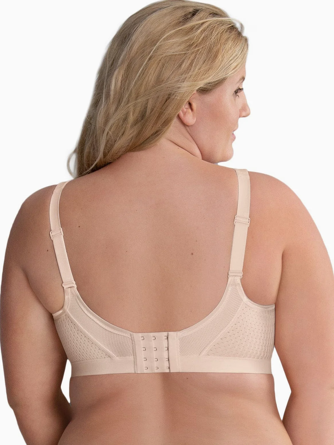 Anita 5567-445 Active Black Extreme Control Sports Bra | do Cup K, Sweat Management, 5-częściowe miseczki, bez fiszbin, wzmocniony tył z siatki