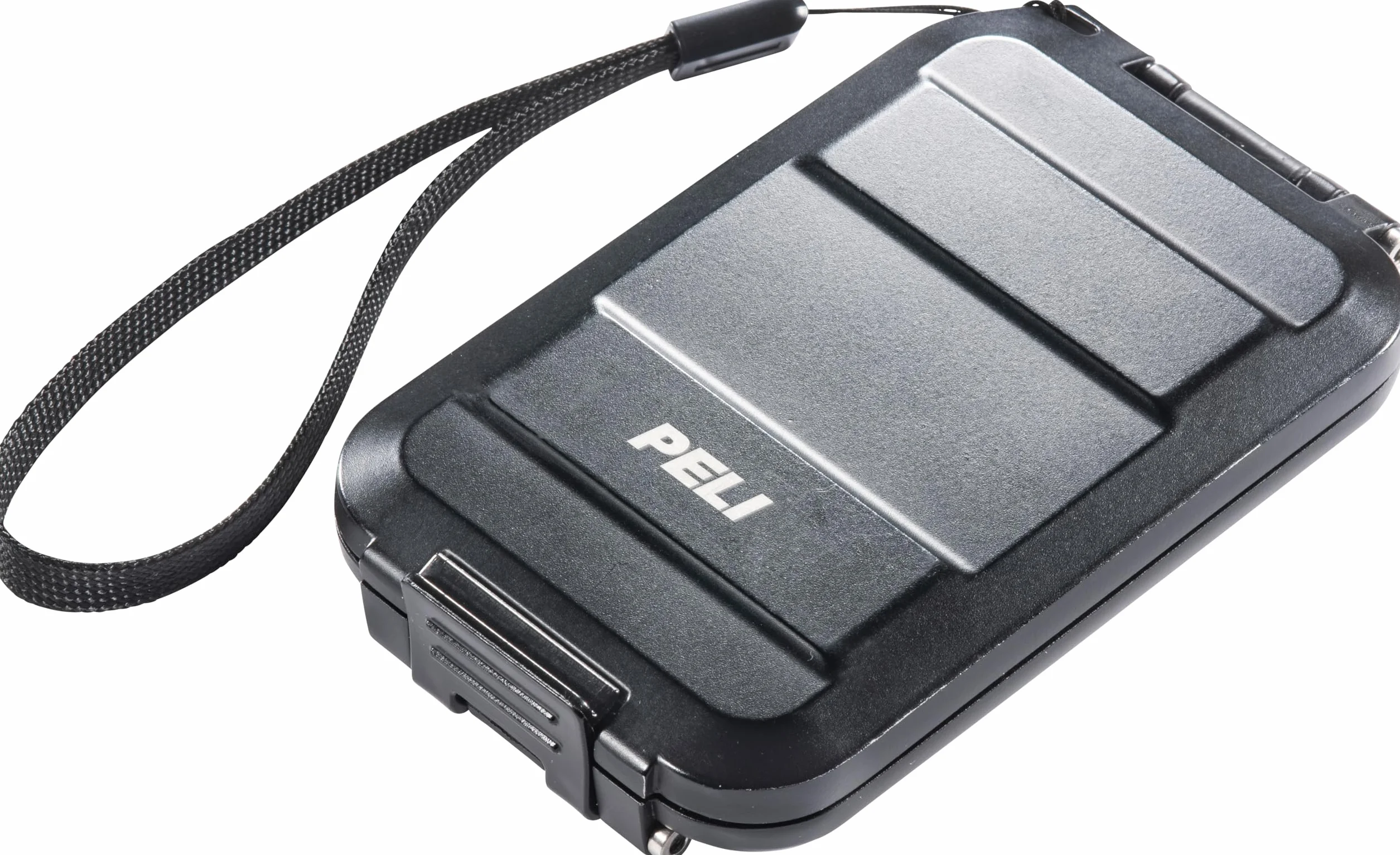 PELI Portfel z polem RF G5, anty-RFID, z ochroną przed hakowaniem i standardem wodoszczelności IP67, wyprodukowano w USA, Kolor: Czarny