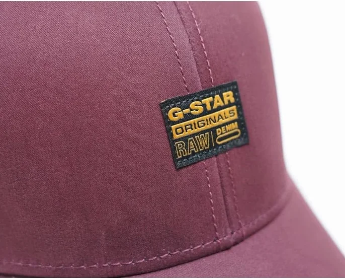 G-Star RAW Oryginalna czapka bejsbolowa, Czerwony (dk port red D03219-D715-9823), jeden rozmiar