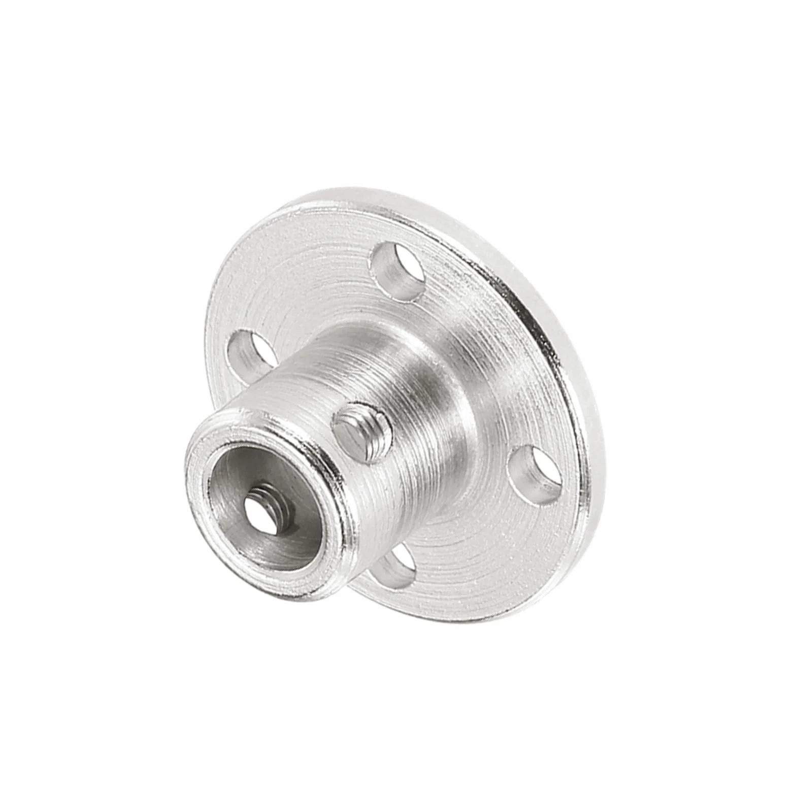 QUARKZMAN 1 sztuka 6,35 mm łącznik kołnierzowy do modelu Rigid Guide akcesoria do sprzęgła oś wału, złączki z mini kluczem imbusowym i śrubą mocującą do silników modeli RC DIY, 1 sztuka