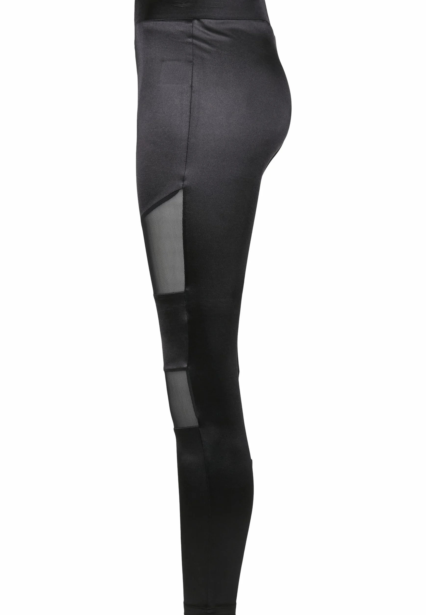 Urban Classics Ladies Shiny Tech Mesh Leggings