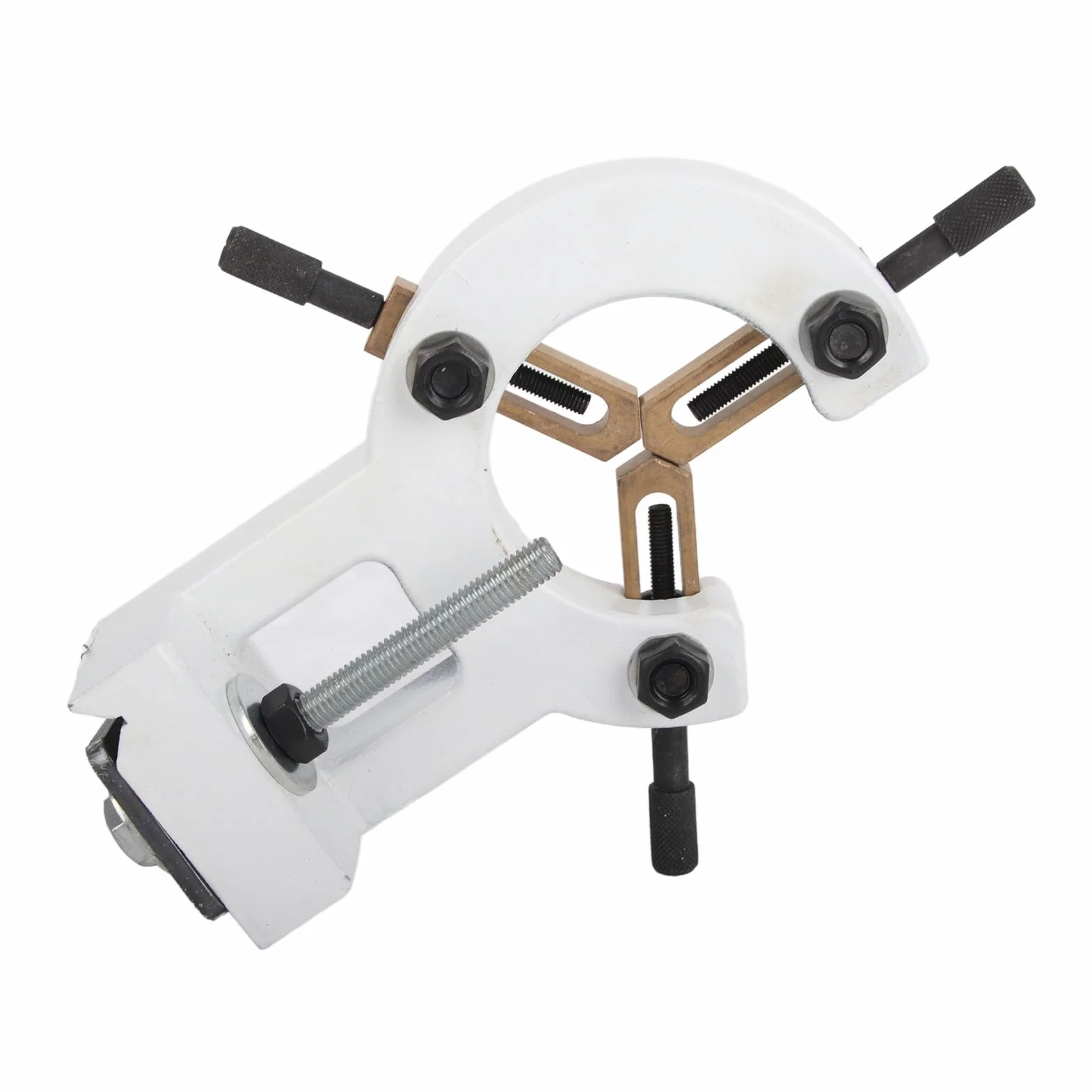 Tokarka Metalowa Stały Odpoczynek Toczenie Drewna Stały Odpoczynek Mini Tokarka Naprawiono Metalowy Stabilizator do Ramy środkowej WM210 8inx16in