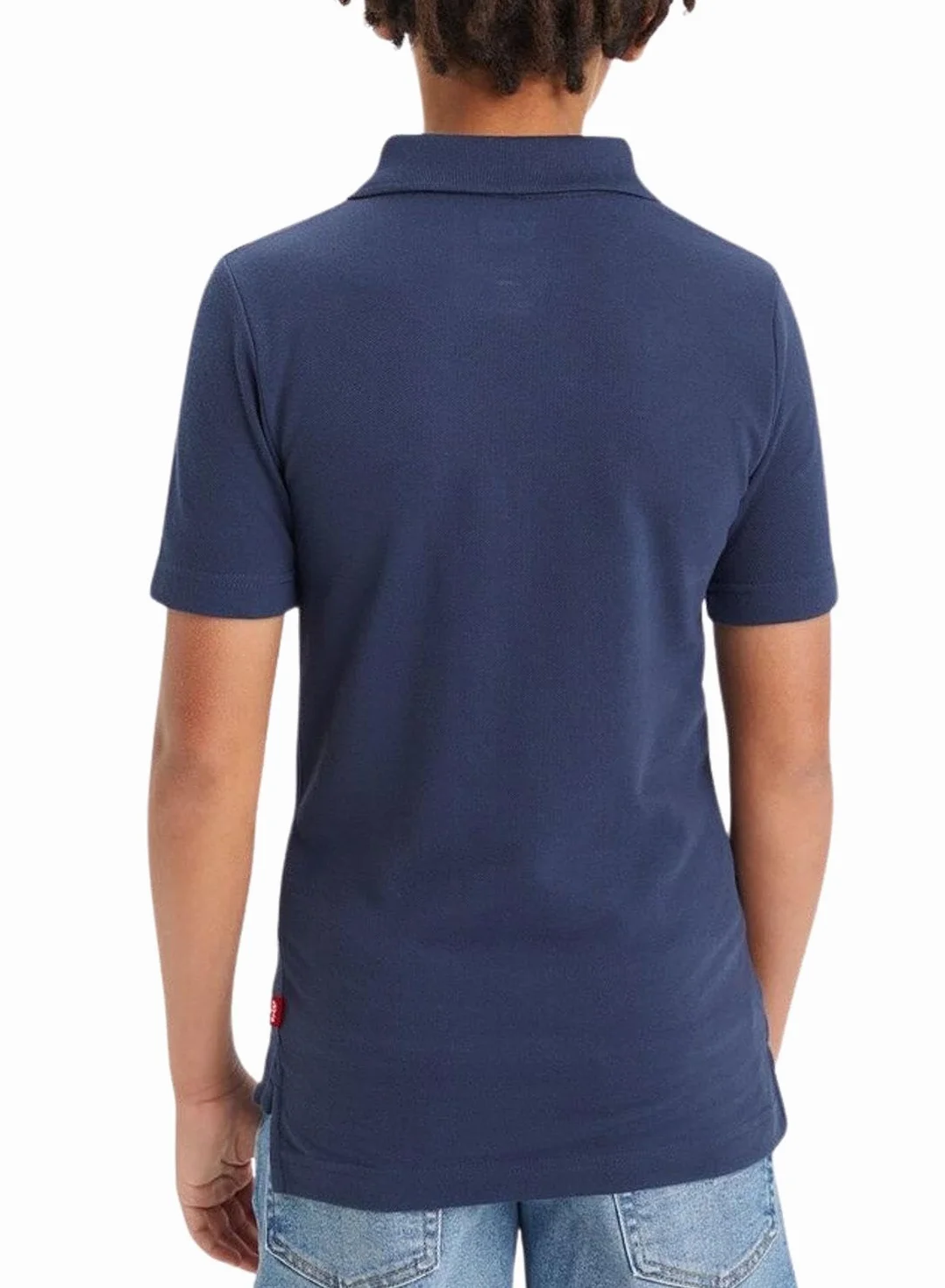 Levi's Lvb koszulka polo z taśmą na plecach, Sukienka Blues, 8 lat