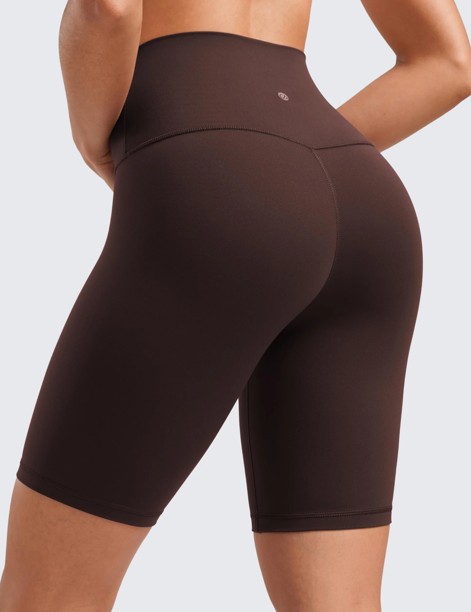 CRZ YOGA Damskie Szorty Motocyklowe Butterluxe 2.5"/4"/6"/8" - Szorty Do Jogi Z Wysokim Stanem Running Spandex Booty Shorts