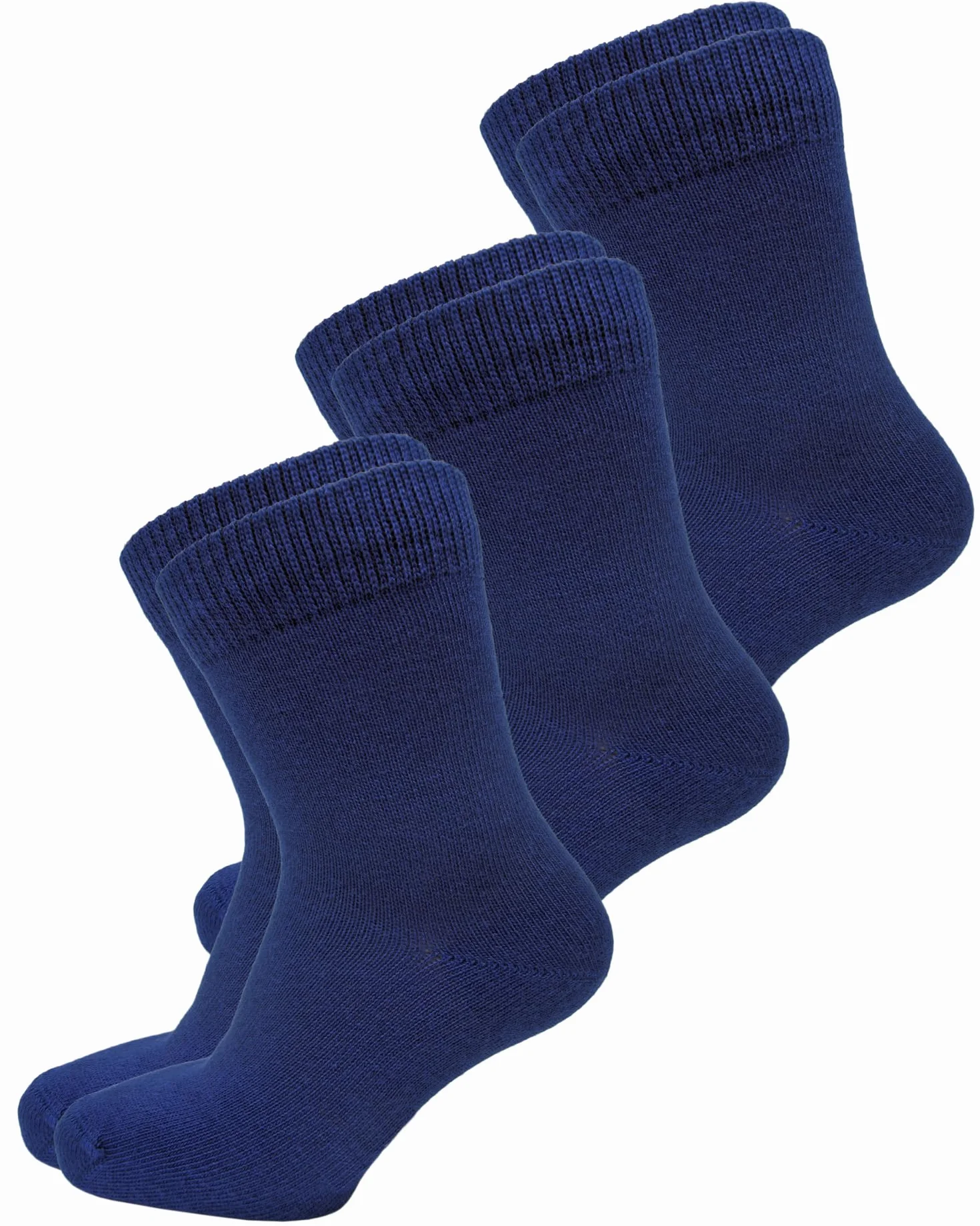 VITSOCKS Skarpetki 98% BAWEŁNA dla Dzieci Cienkie Miękki (3 PARY) Chłopięce Dziewczęce