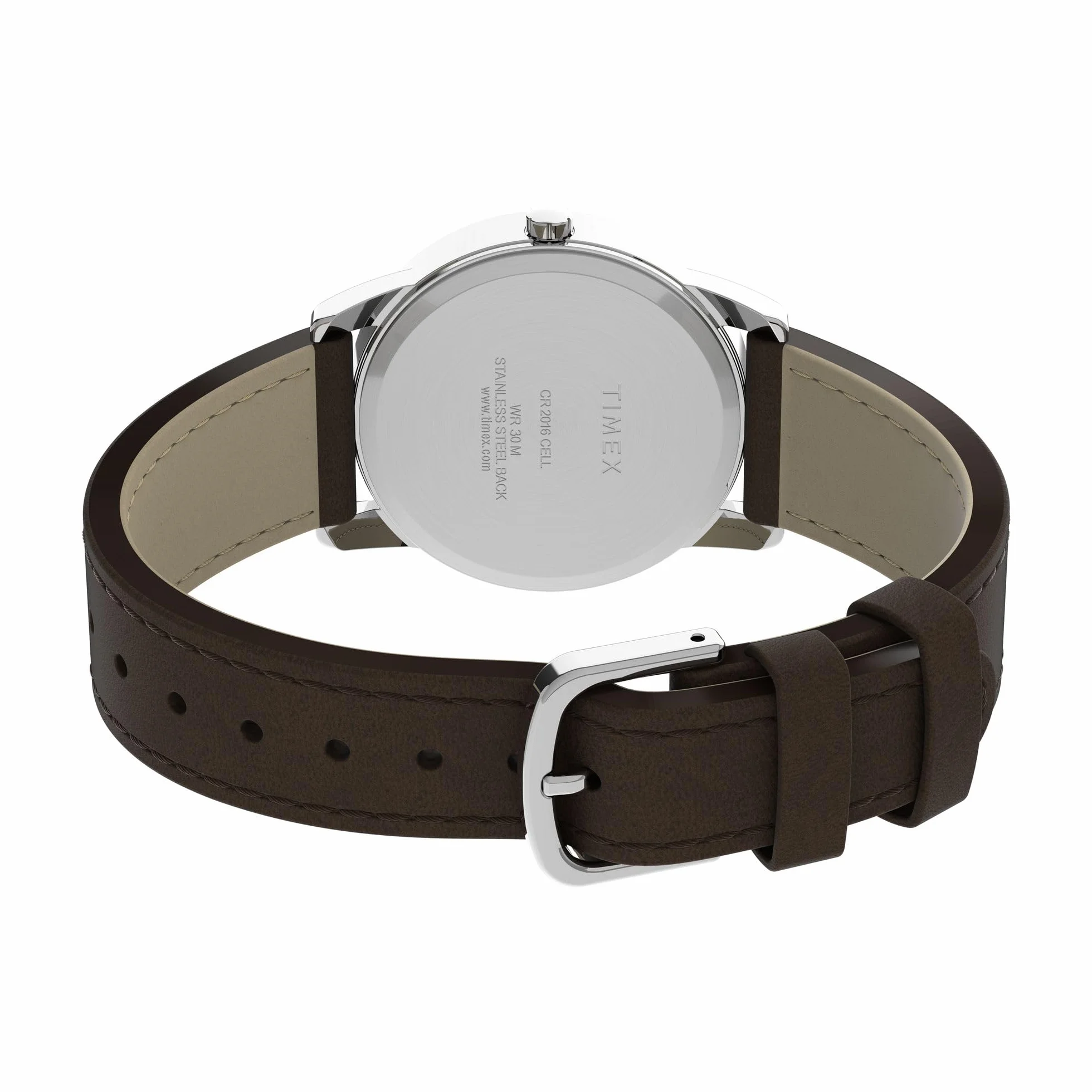 Timex Easy Reader męski zegarek skórzany 35 mm T20041