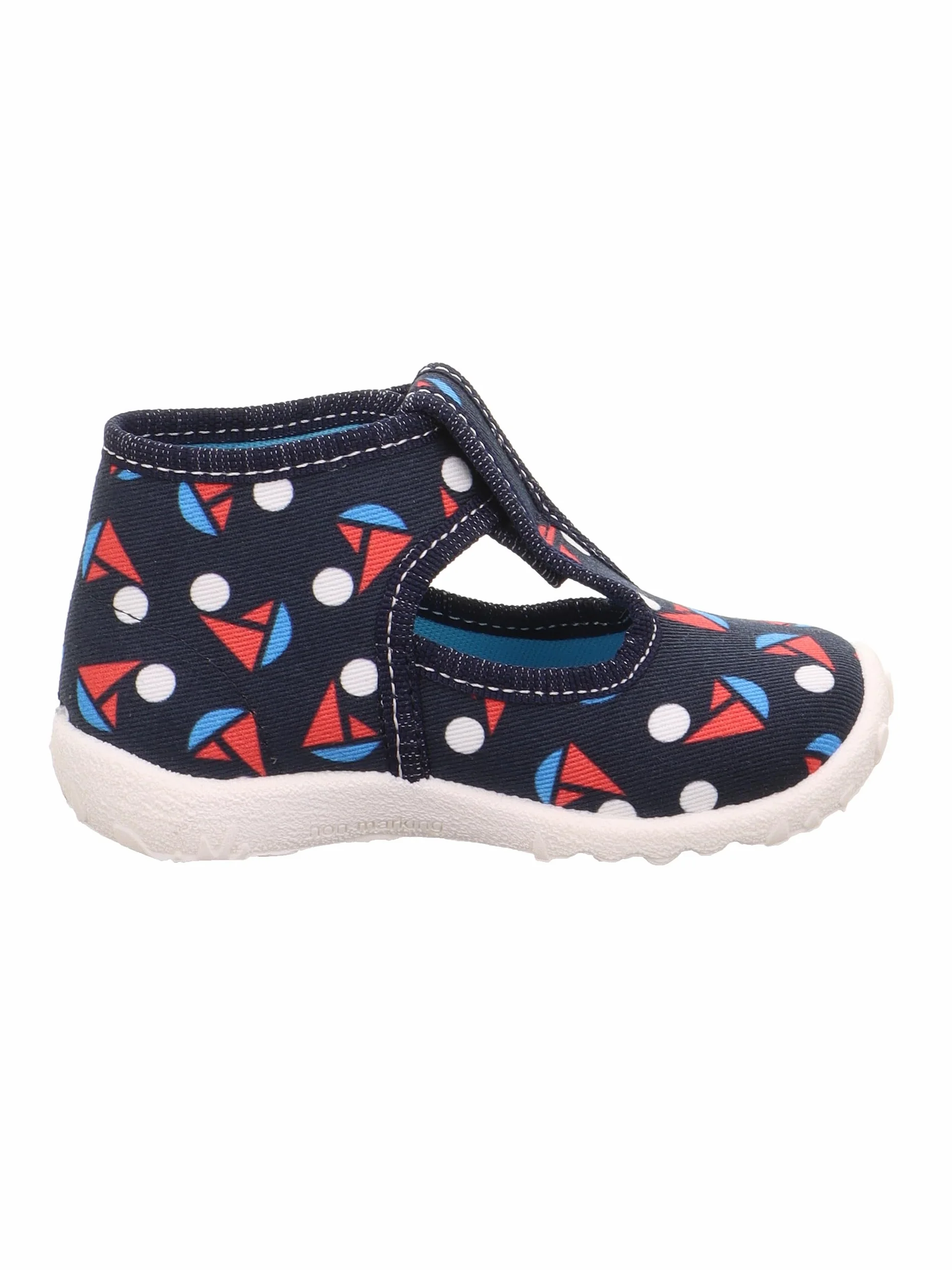 Superfit Chłopcy Spotty Pantofel