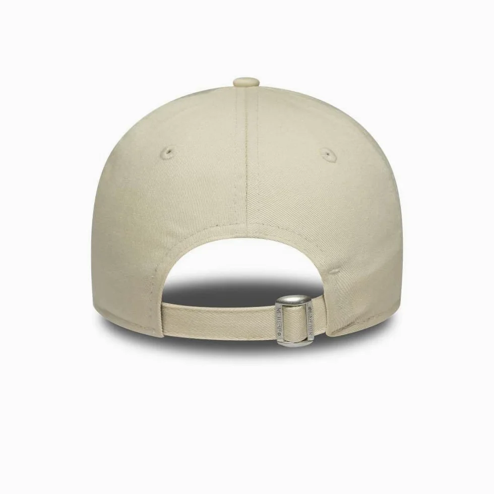 New Era Czapka z daszkiem 9Forty z metalicznym logo MLB New York Yankees Jasnobeżowa