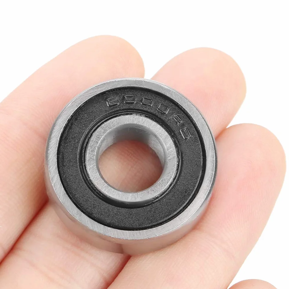 6000-2RS łożysko - 10 szt. 6000-2RS gumowe uszczelnione łożyska kulkowe o głębokim rowku 10 mm * 26 mm * 8 mm
