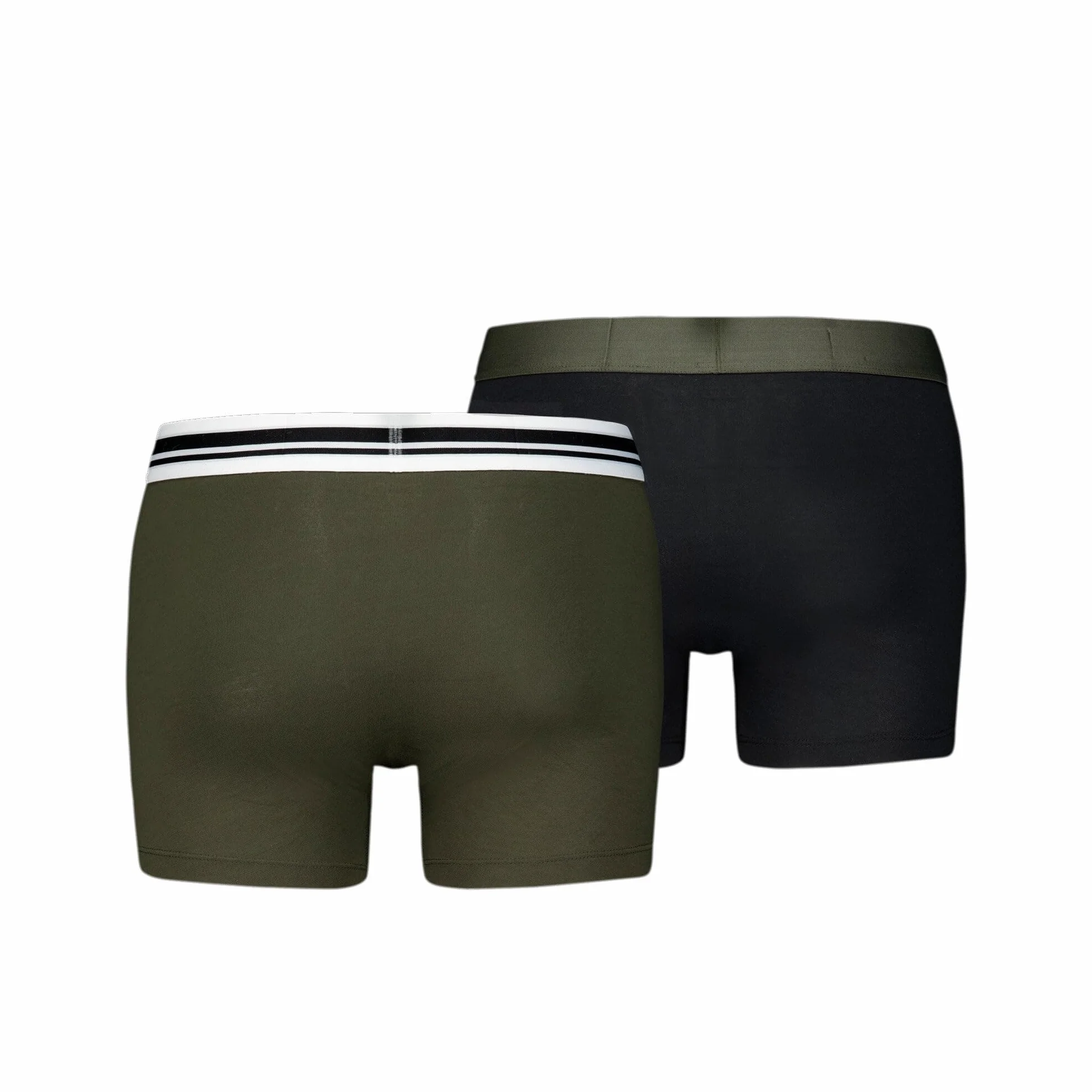 PUMA Everyday Placed Logo Boxer 2 sztuki XL, Noc leśna, XL