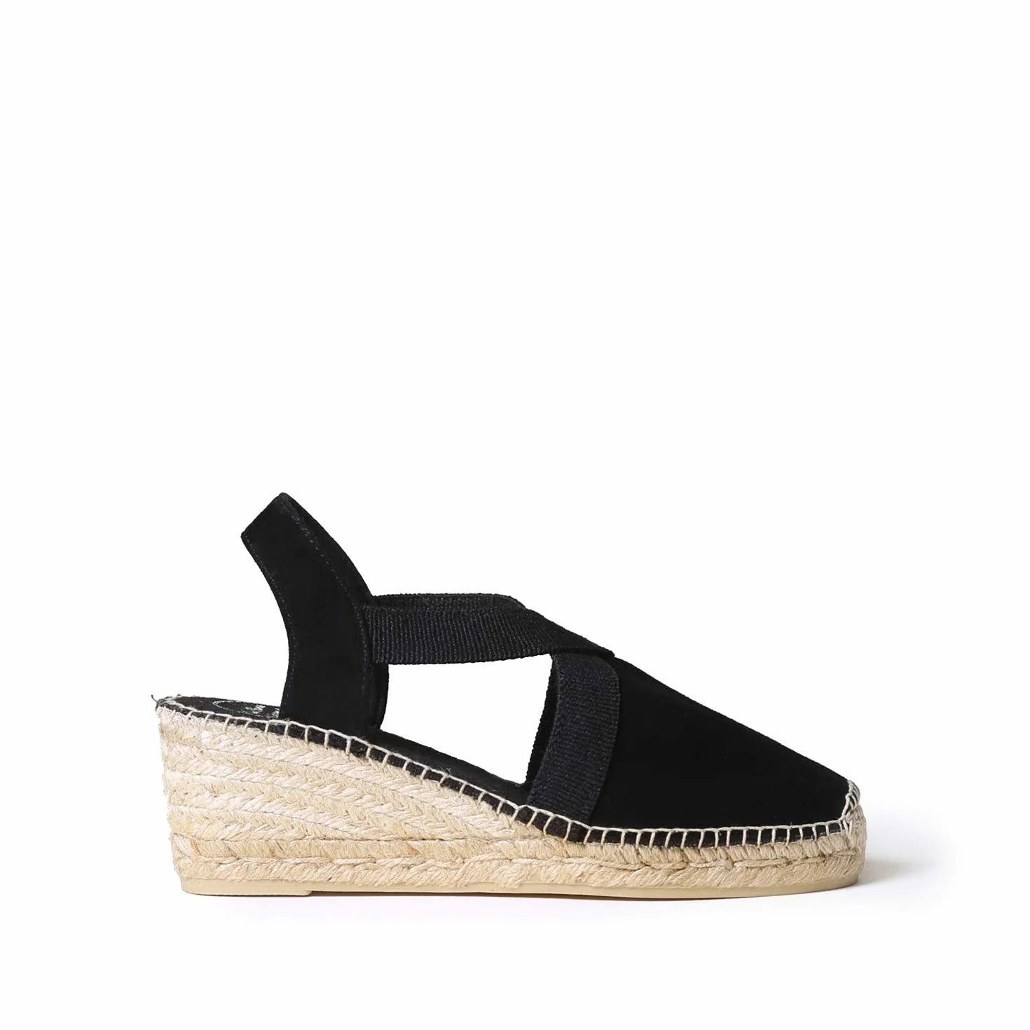 TONI PONS TONA -Toni Pons women's wedge espadrille made of suede.