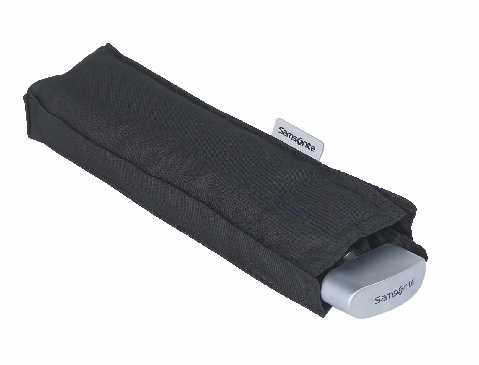 Samsonite Rain Pro 3 Sekcja manualna płaska parasol 24 cm, czarny