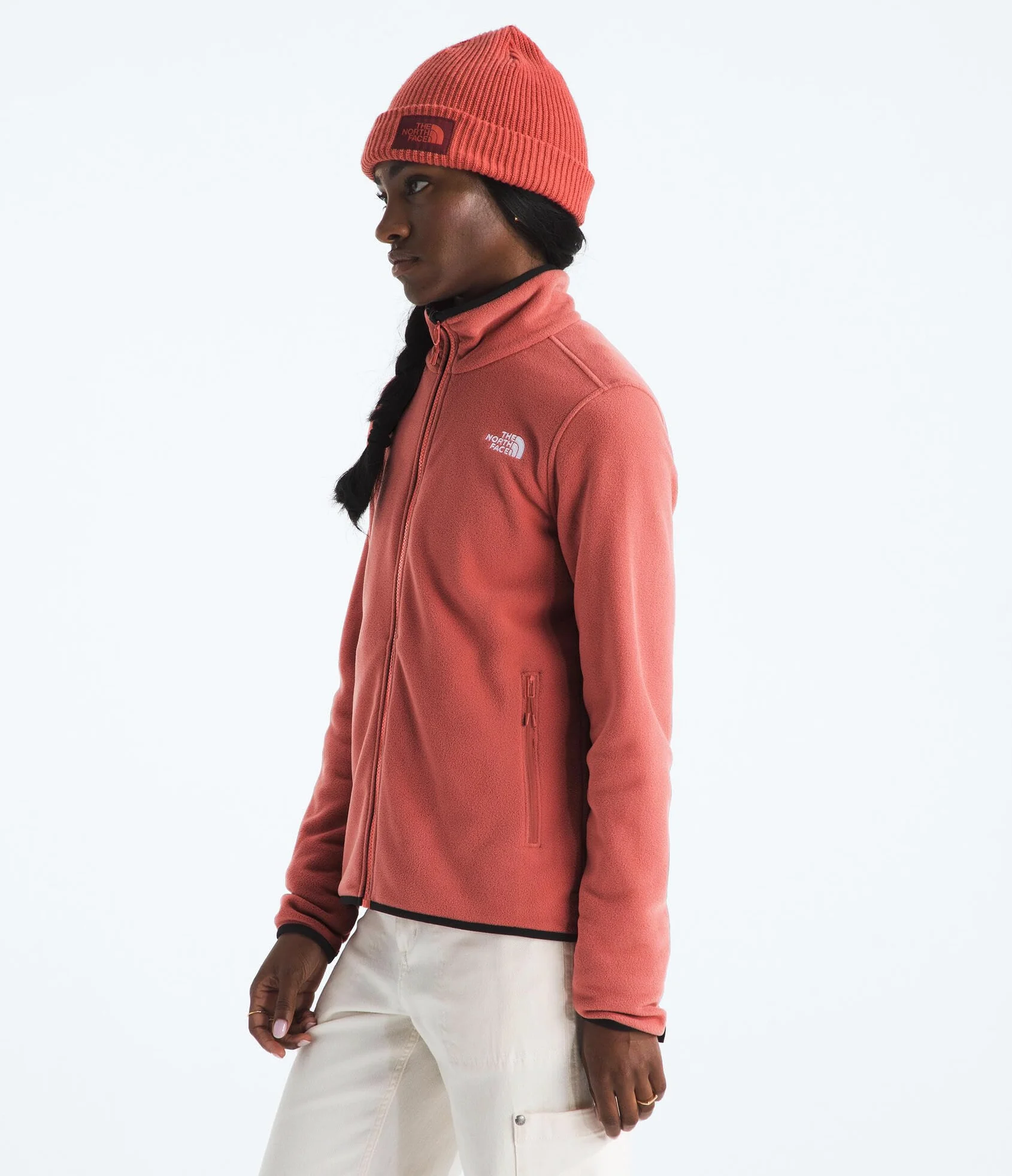 The North Face Kobiety Glacier Fleece Kurtka Mars Dust L