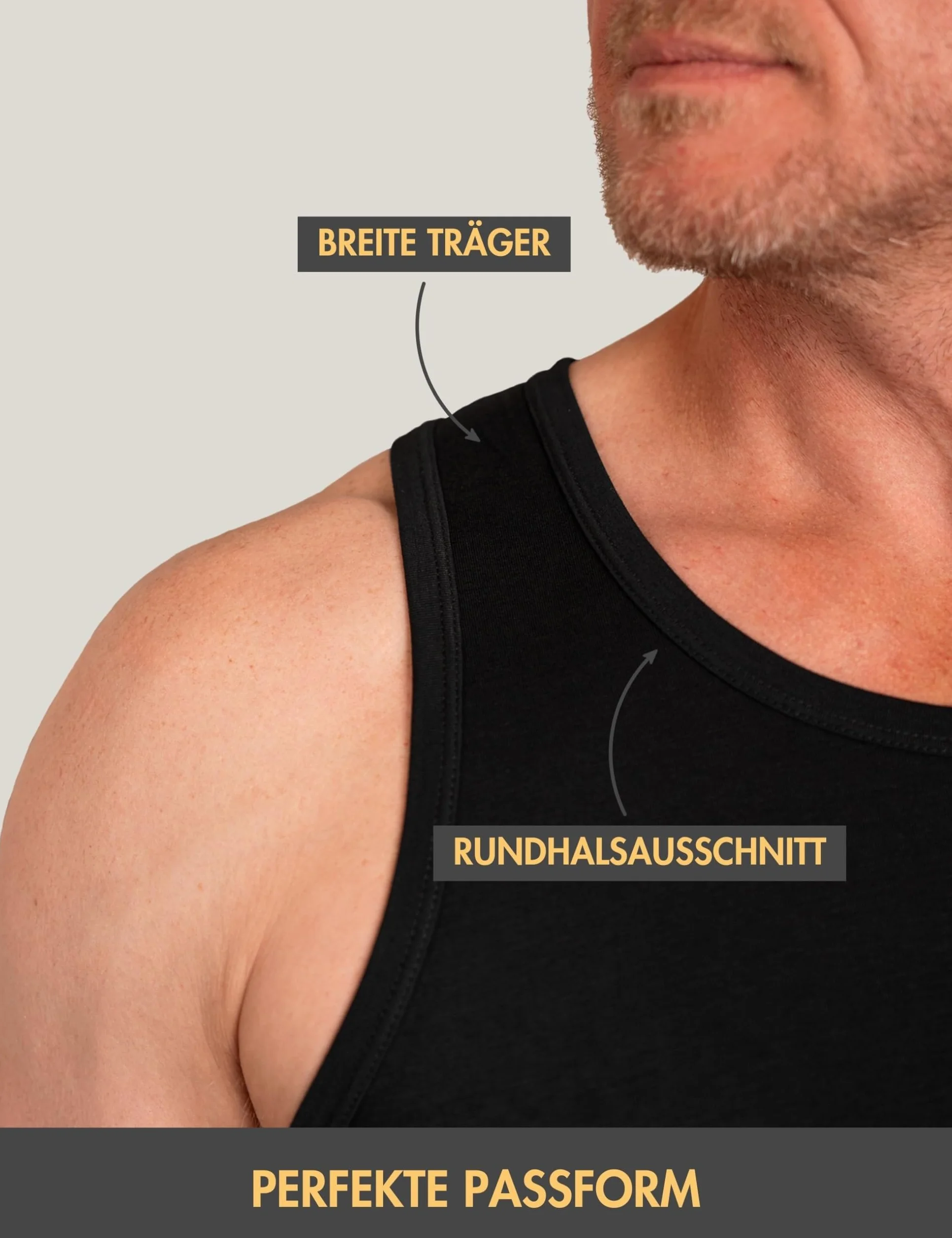 Basic Treasure 2-pak podkoszulek męski tank top bambus bawełna czarny XL