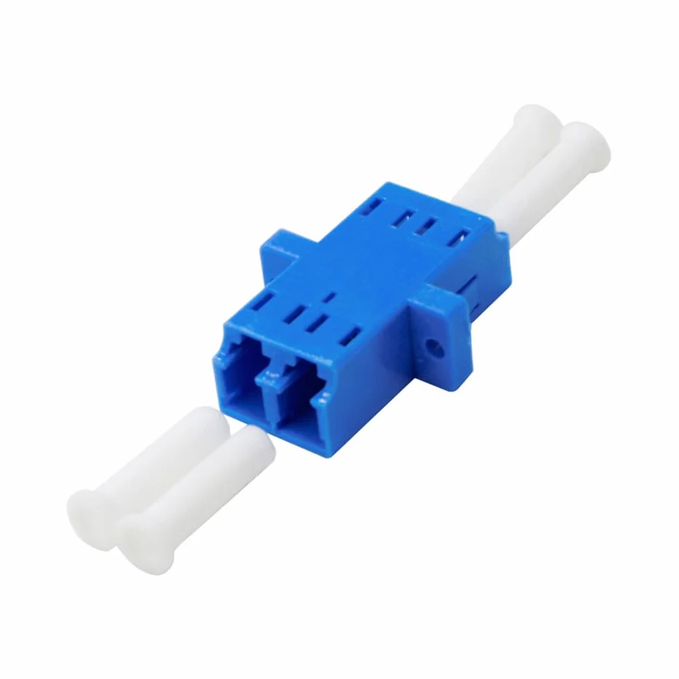 DollaTek 10 sztuk ?wiat?owodowych LC do LC jednomodowy adapter UPC Duplex ?wiat?owodowy przed?u?acz/?wiat?owód LC ??cznik serii