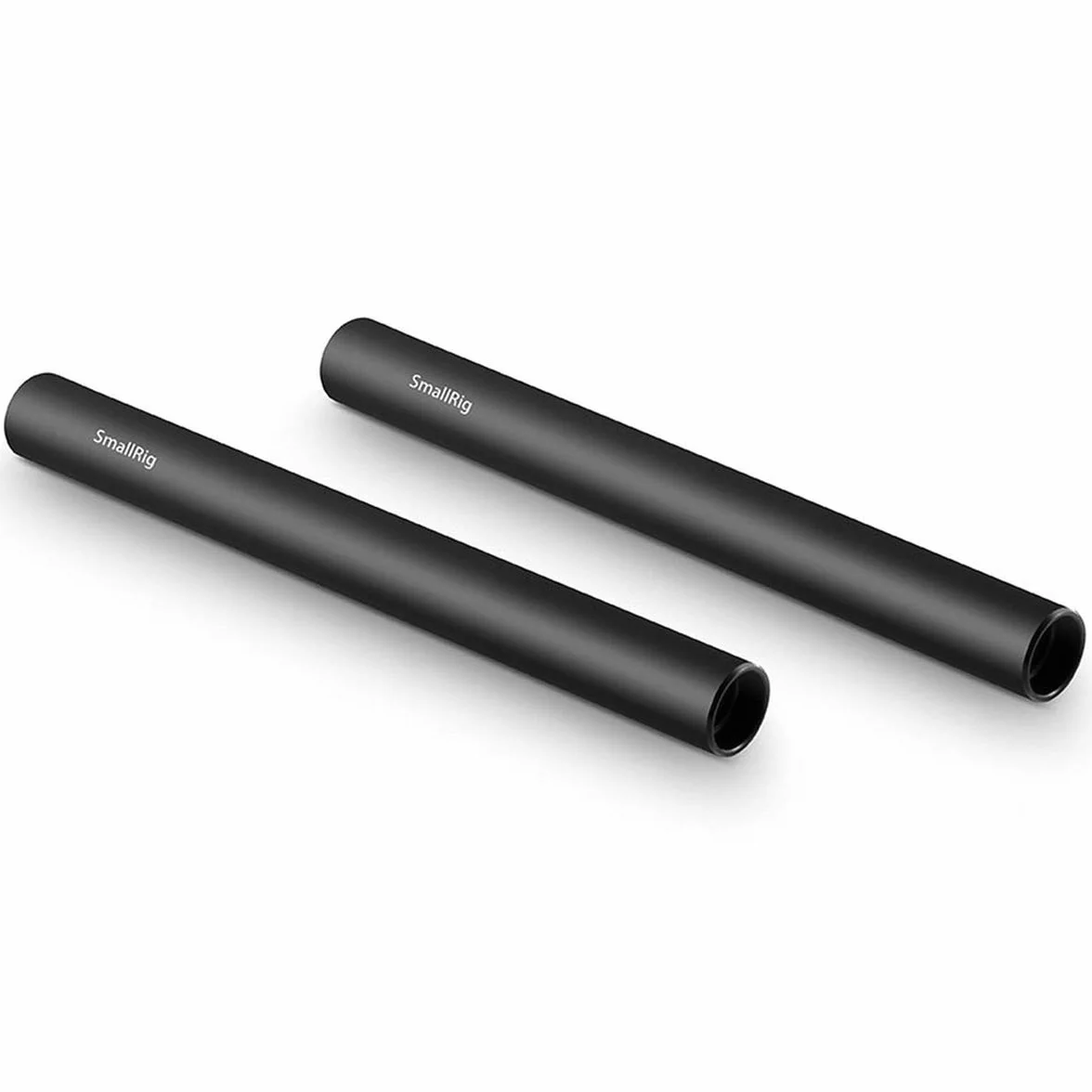 SMALLRIG 2 szt.Czarny pręt ze stopu aluminium 15mm - 15cm 6 cali - 1050