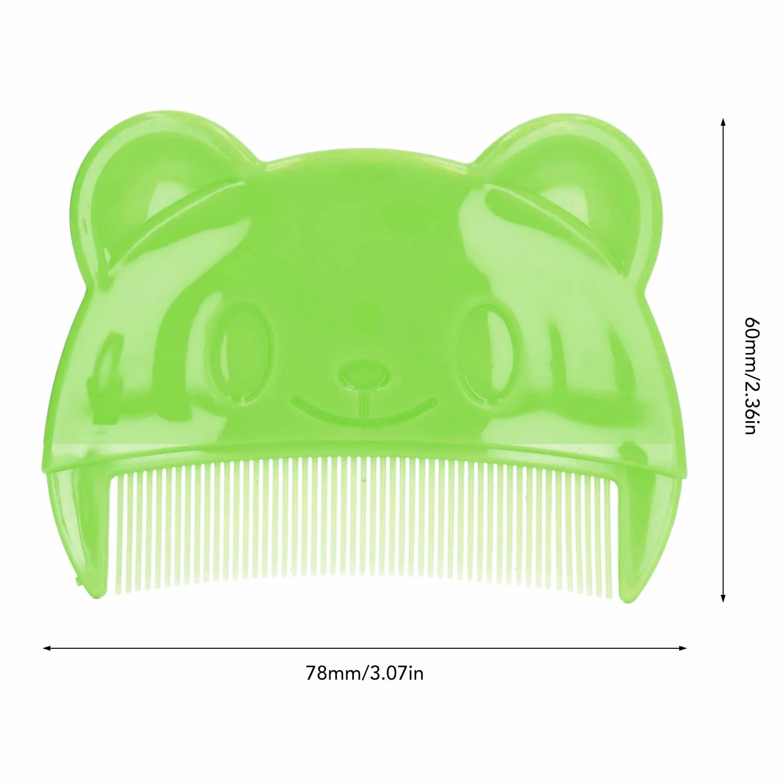 Szczotka do Kąpieli dla Dzieci, Szczotka do Kołyski Oraz Grzebień, Miękka Baby Bath Silicone Brush Set z Cradle Cap Bristle Brush i Pudełko do Przechowywania Idealny dla Noworodków i(Zielony)