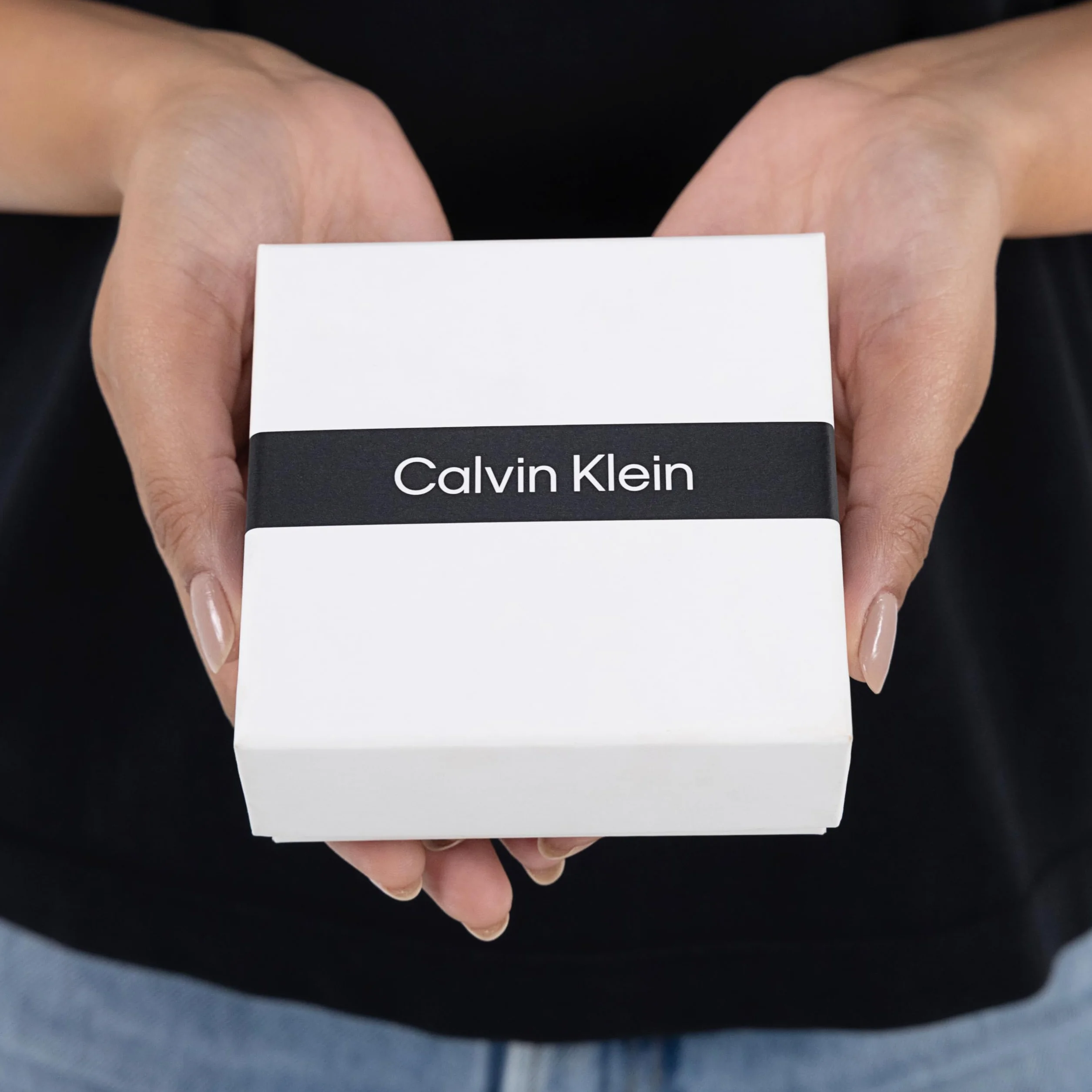Calvin Klein damskie kolczyki ze stali nierdzewnej srebrne złote